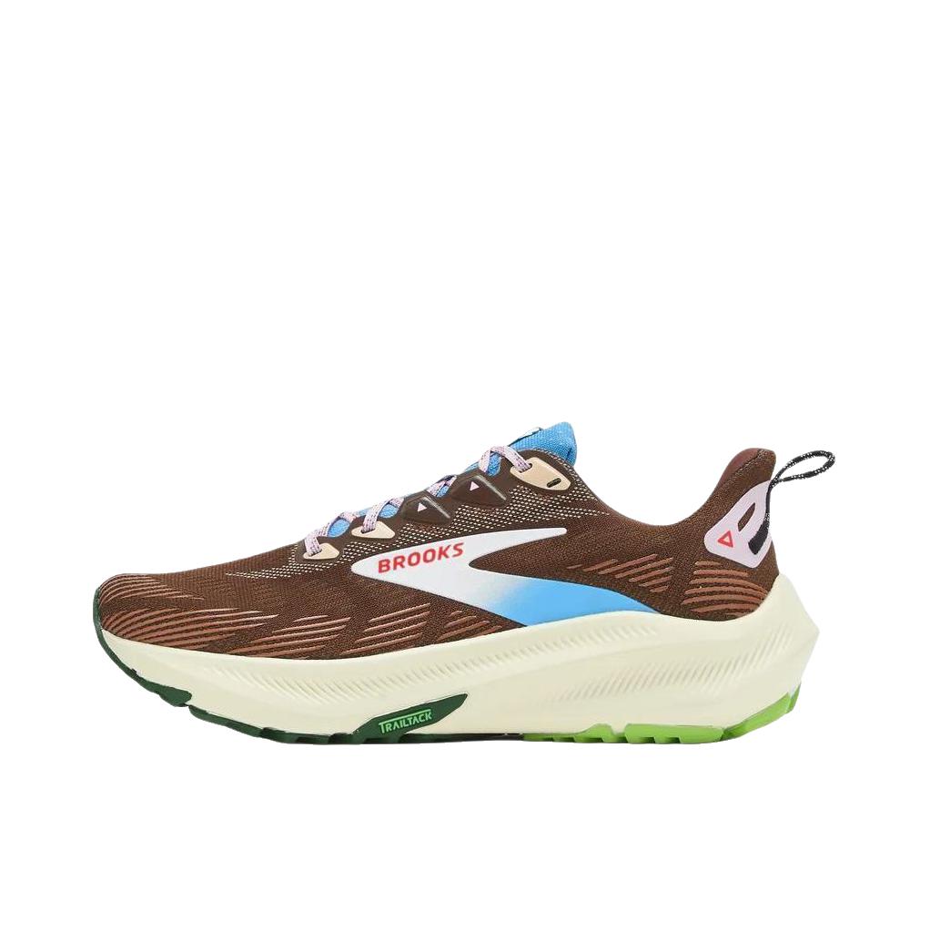 推荐商品：Brooks/布鲁克斯 Ghost Trail 越野跑鞋 百搭圆头透气舒适 ALEX ZONO联名/低帮/棕色