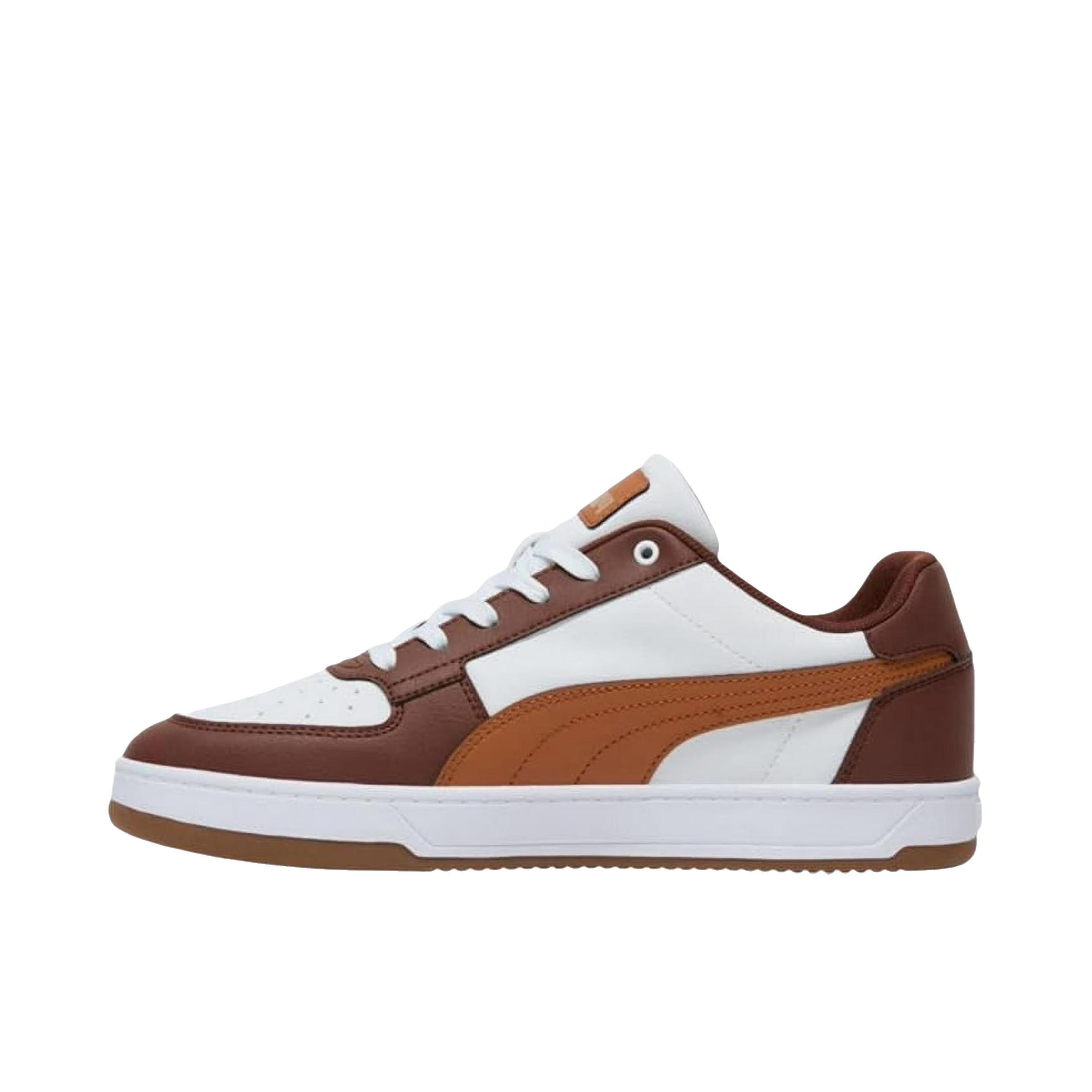推荐商品：Puma/彪马 Caven 2 板鞋 防滑耐磨舒适百搭复古轻便透气运动 白色/橙色