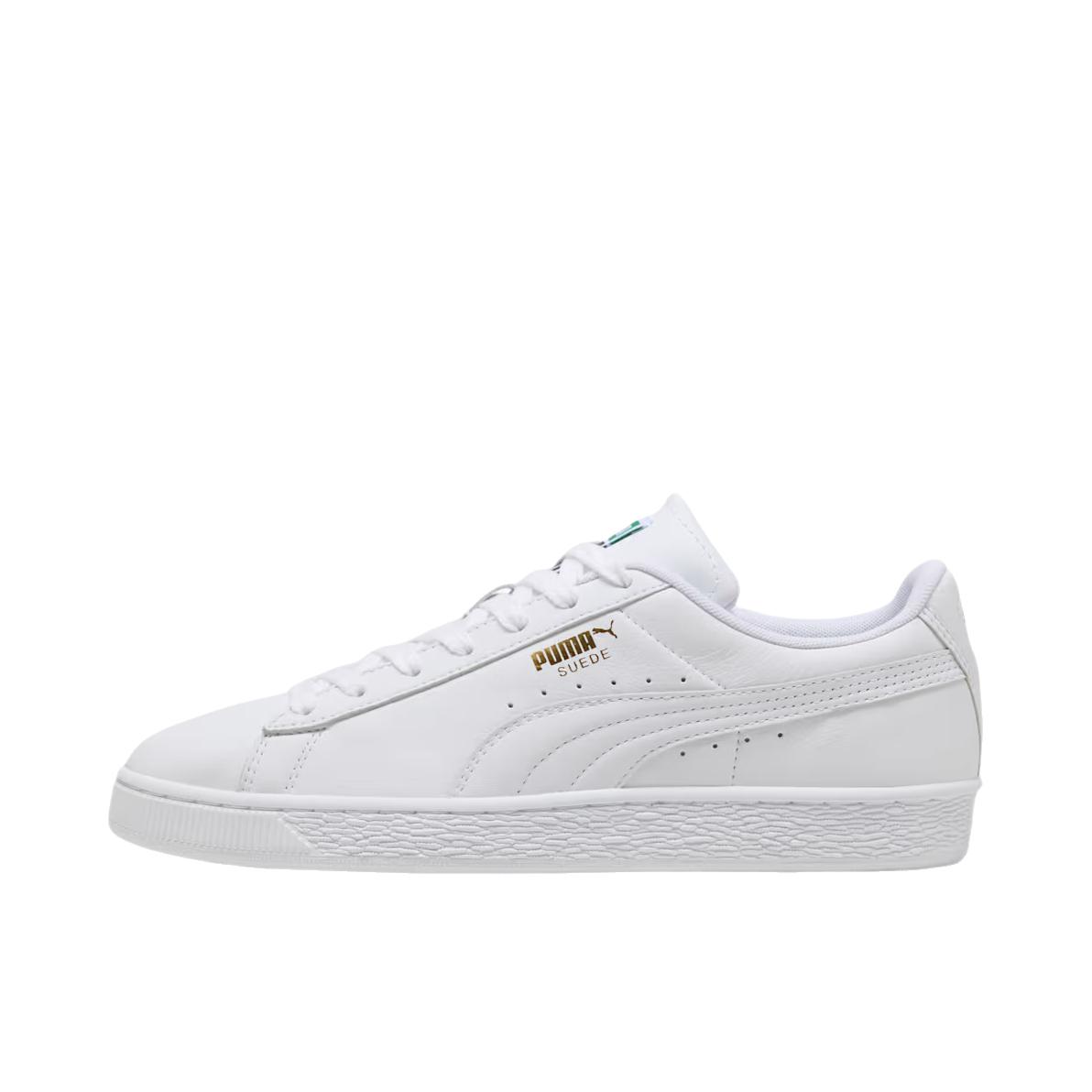 推荐商品：Puma/彪马 Suede Classic 面包鞋 板鞋 舒适百搭防滑耐磨轻便透气复古低帮圆头 低帮/PUMA白色/晚霞蓝