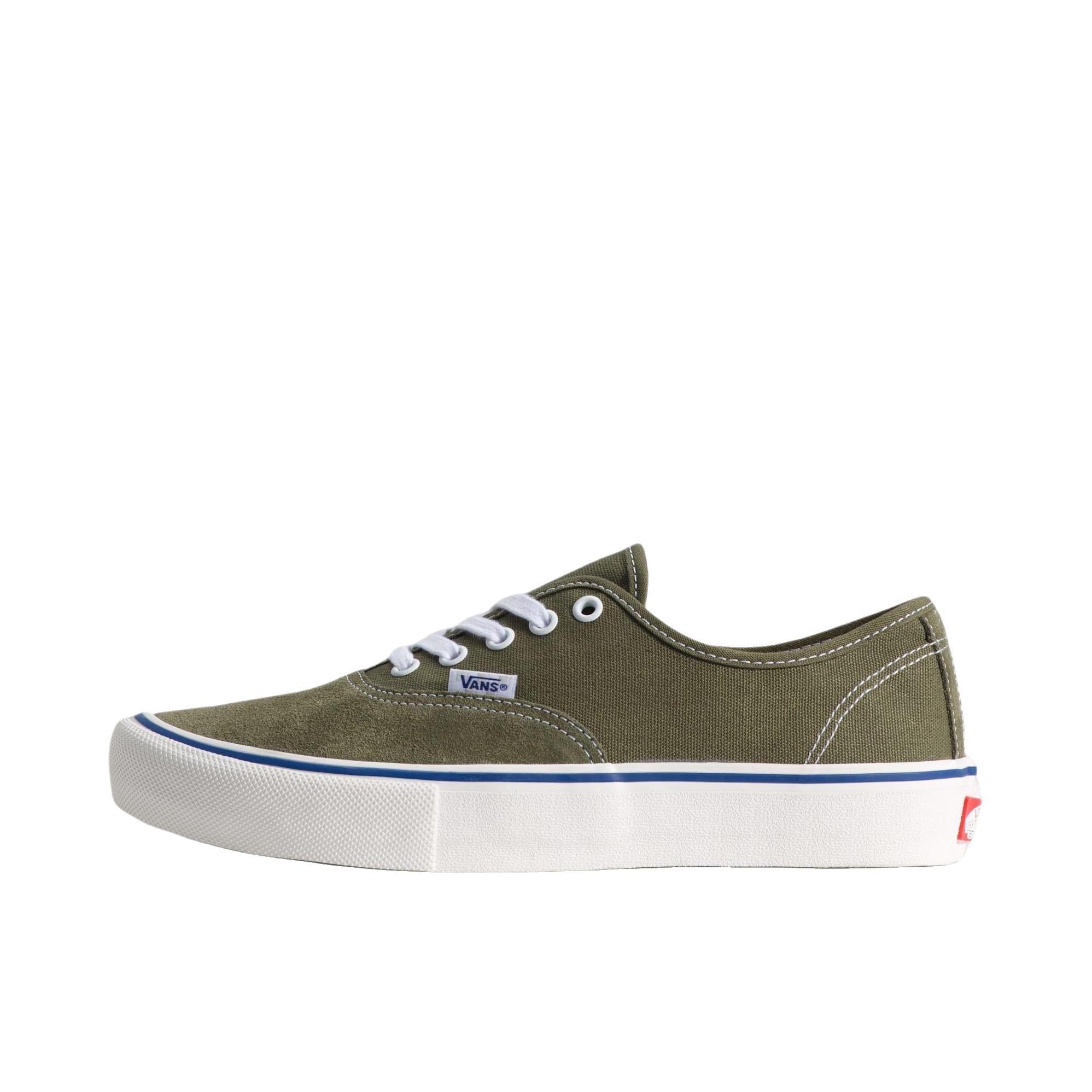 推荐商品：Vans/范斯 Skate Authentic 防滑减震 百搭 耐磨 帆布鞋 橄榄绿