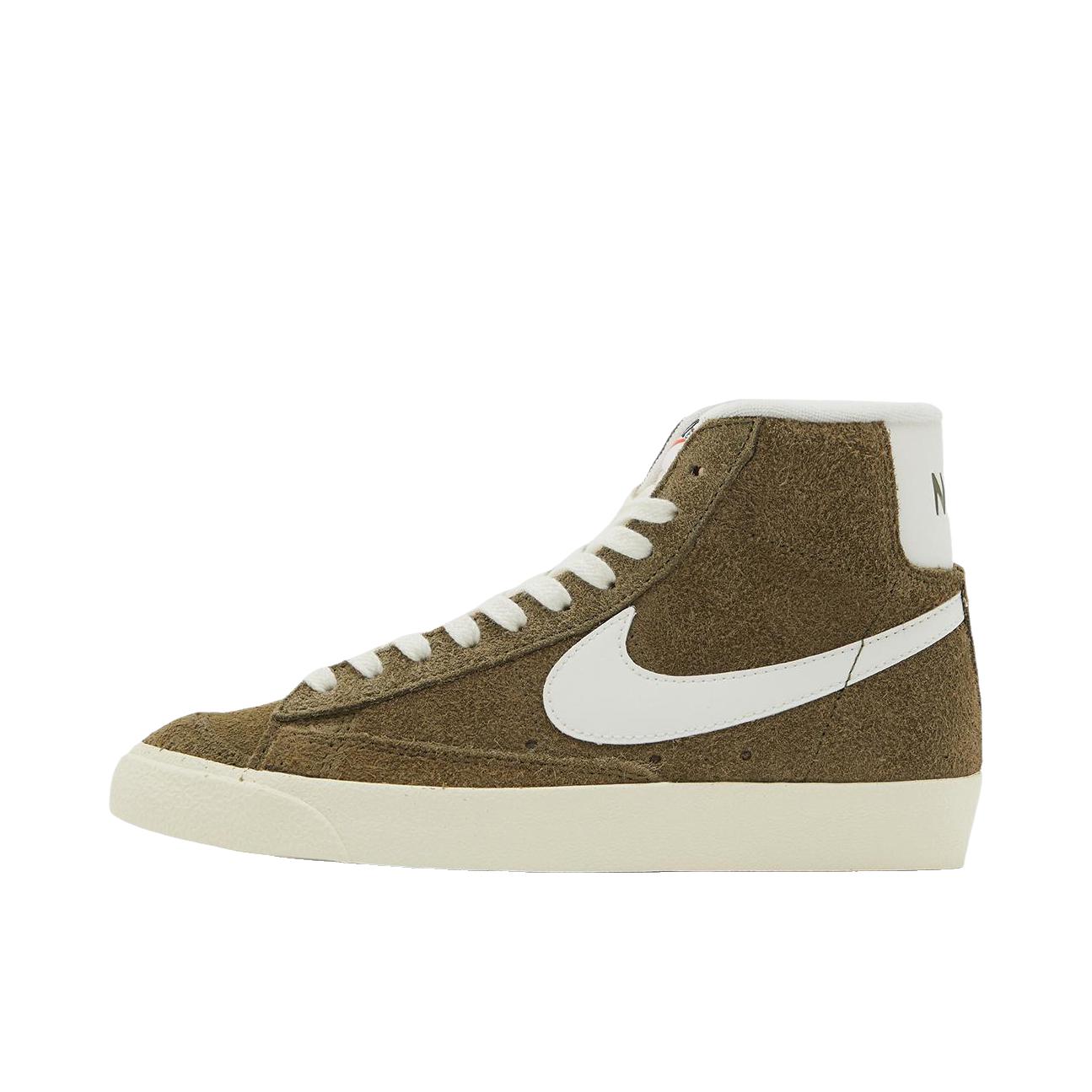 推荐商品：Nike Blazer 板鞋 经典复古防滑舒适百搭 中帮/绿色