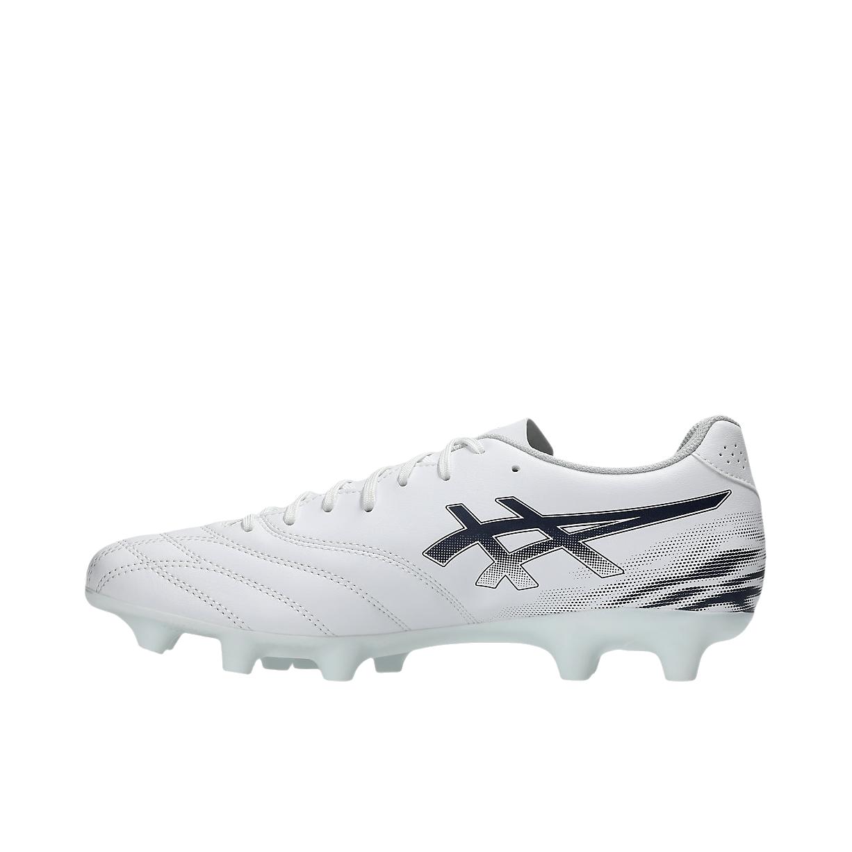 推荐商品：Asics/亚瑟士 Ds Light Club WIDE 足球鞋 圆头系带厚底防滑 雪白色/午夜