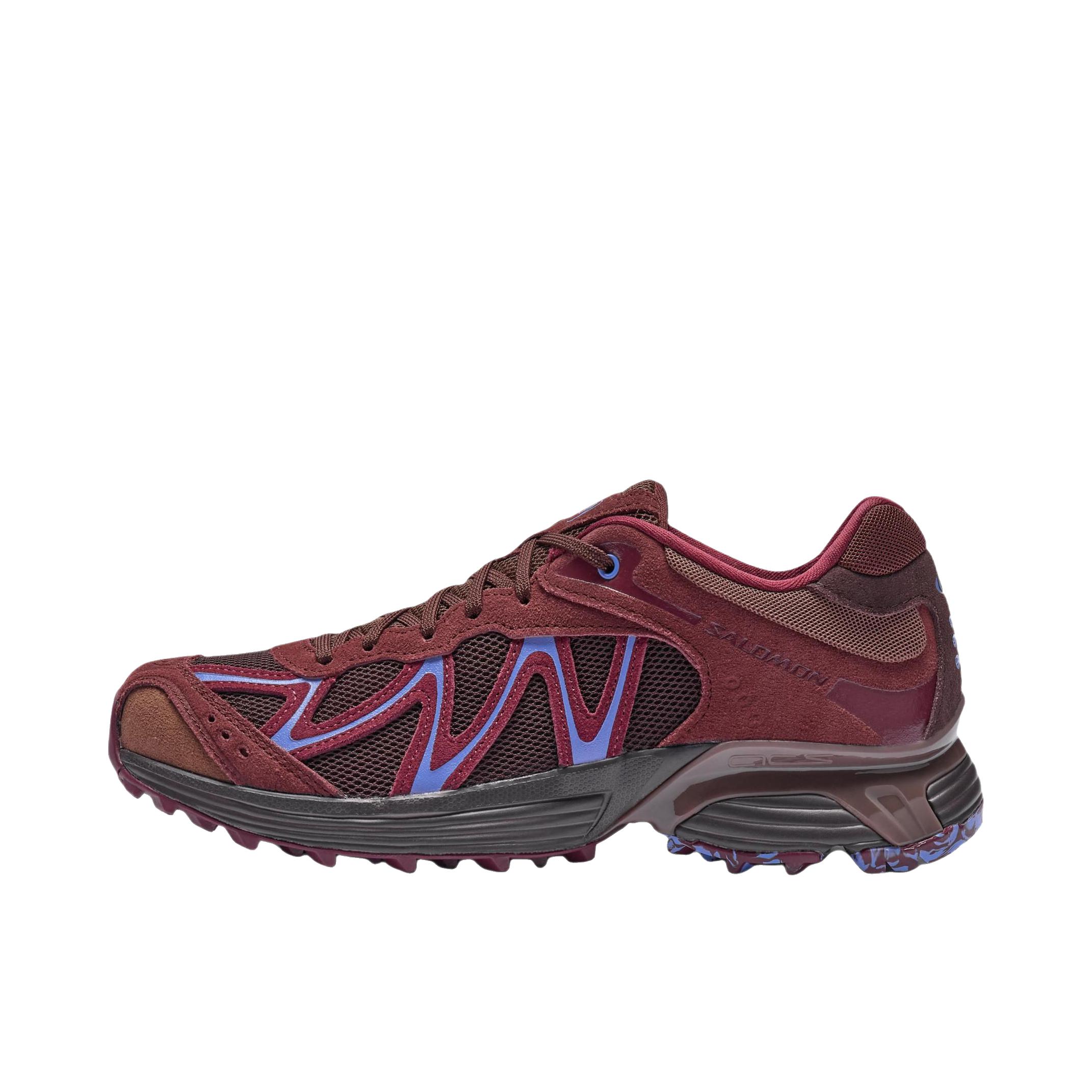 推荐商品：Salomon/萨洛蒙 XT-Whisper 百搭 防滑 耐磨 低帮 运动休闲鞋 低帮/酒红色