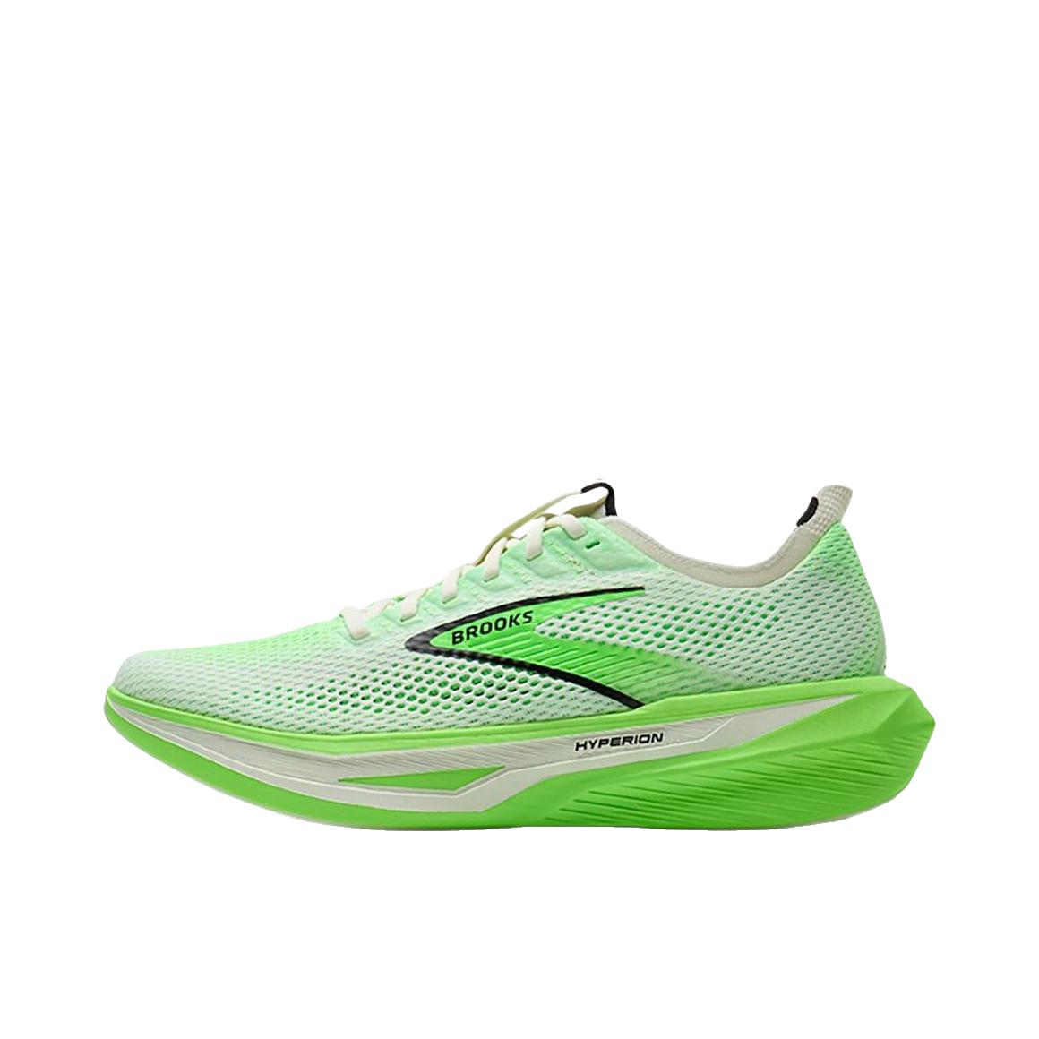 推荐商品：Brooks/布鲁克斯 Hyperion 3 跑鞋 马拉松运动 低帮/白色/绿色