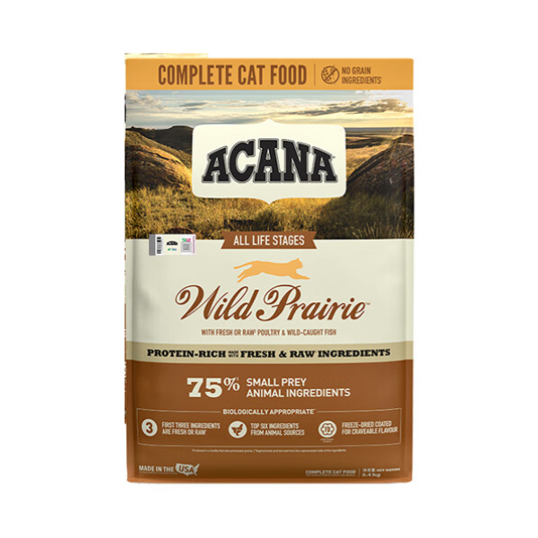 ACANA/爱肯拿 农场盛宴系全期全价鸡肉味 膨化猫粮 增肥发腮肠胃调理 1kg