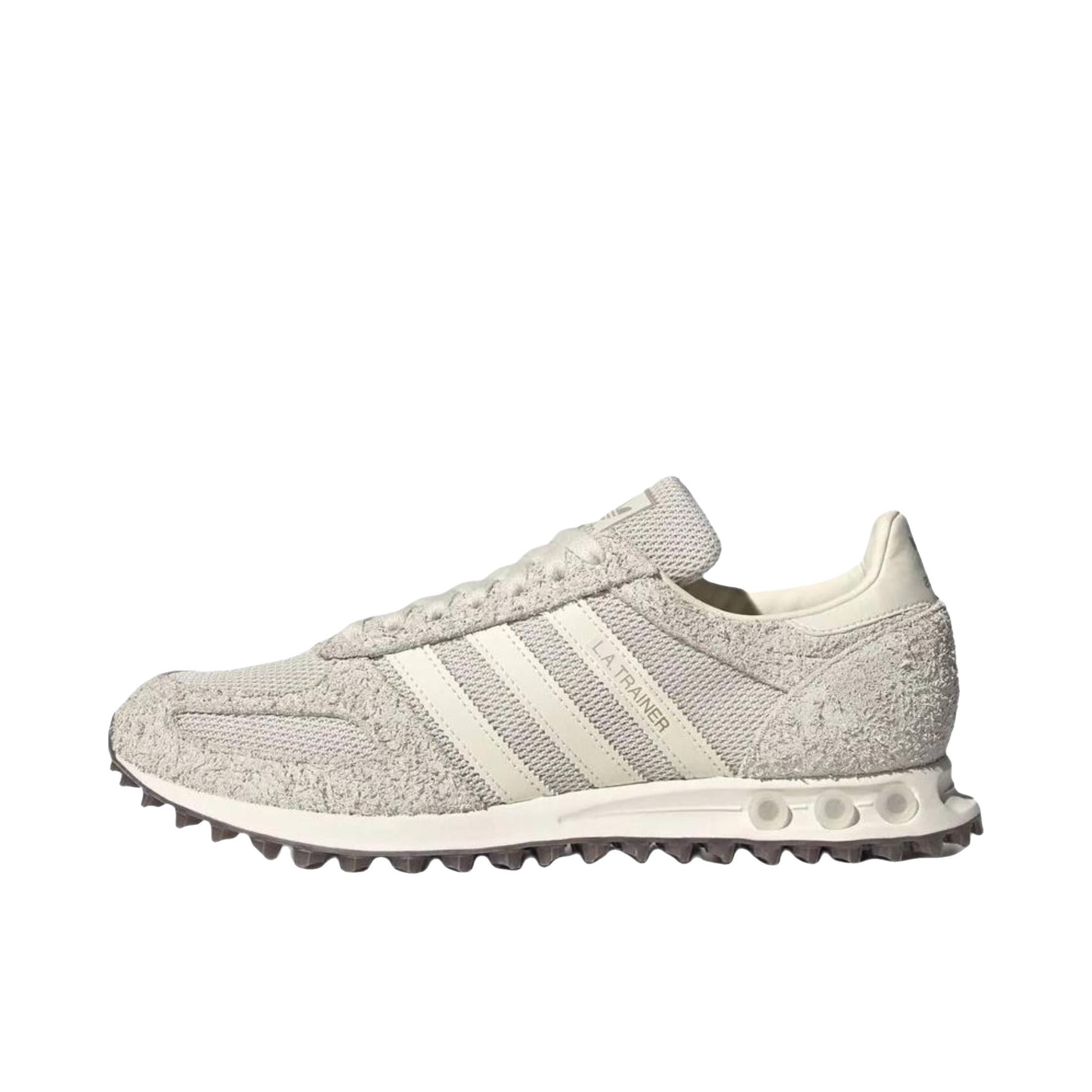 推荐商品：adidas originals Trx Vintage 防滑耐磨 轻便舒适 圆头 跑鞋 米色/灰色