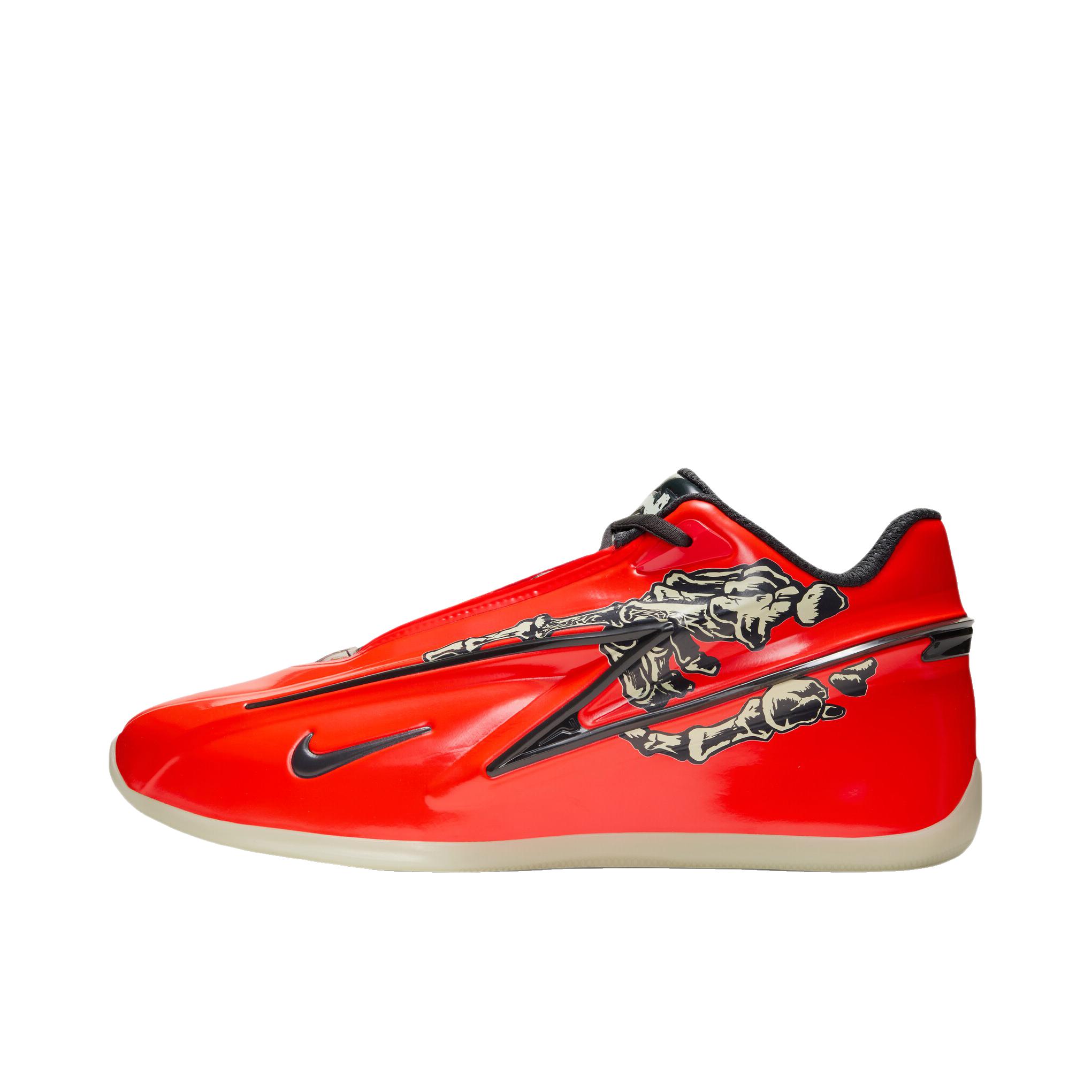 Nike KD19 篮球鞋 系带圆头厚底实战 亮深红/暗烟灰/冰绿黄/体育场绿