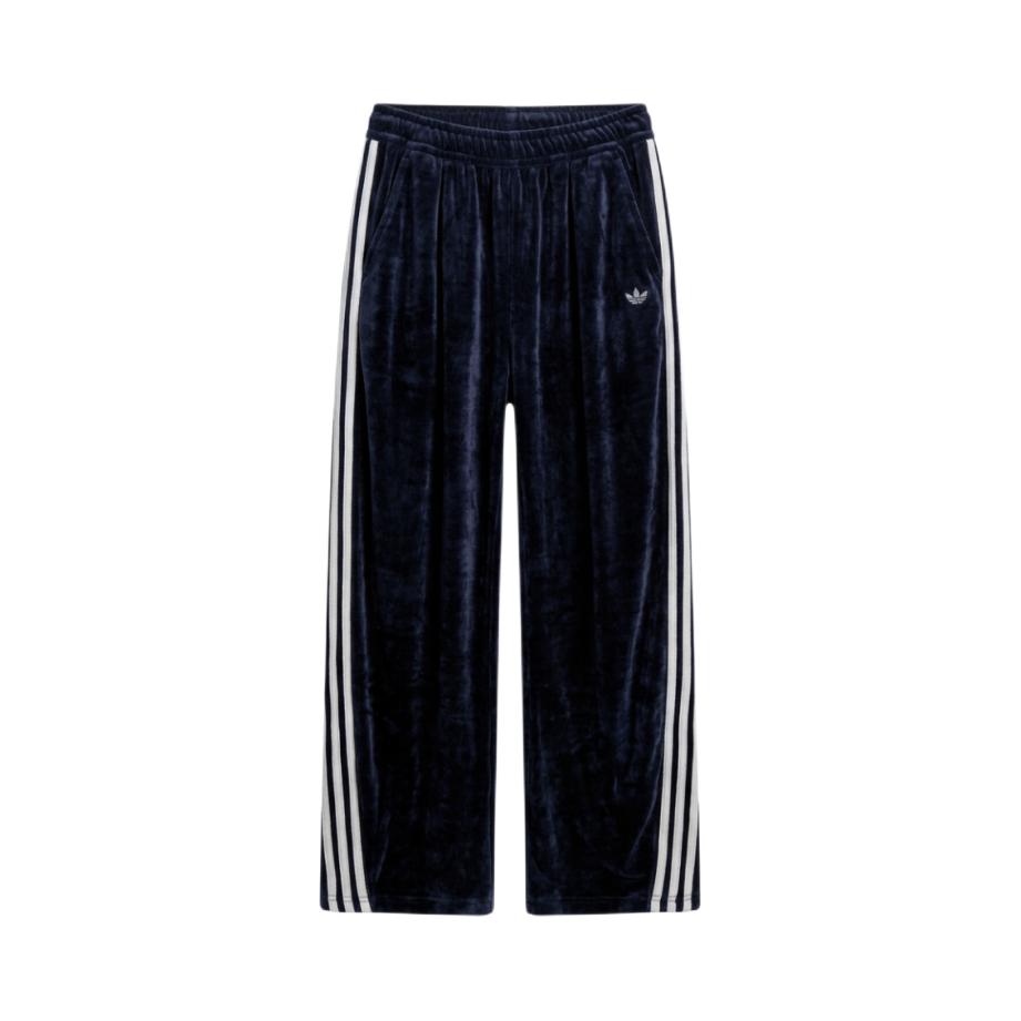 adidas Originals/三叶草 2026AW 华夫格系带直筒运动长裤 女装 LH9658 LH9659 蓝