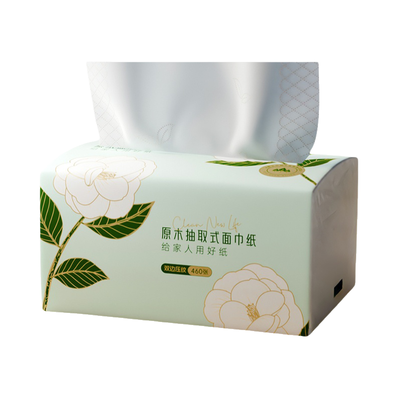 推荐商品：可福 山茶花系列 5层 170×140mm 抽纸