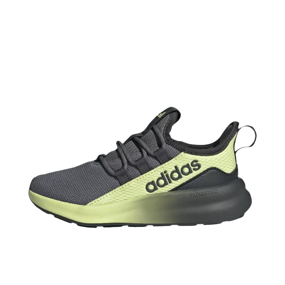 推荐商品：adidas neo Lite Racer Adapt 7.0 防滑耐磨 轻便回弹 透气 低帮 圆头 跑鞋 低帮/大童/碳黑色/灰五/半冰冻柠檬 