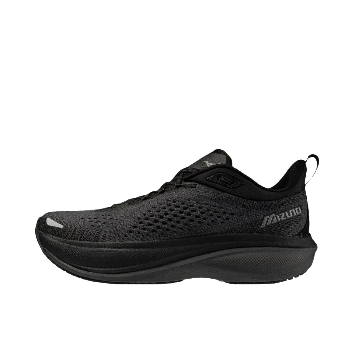 推荐商品：Mizuno/美津浓 Wave Rider 30.2 跑鞋 舒适百搭耐磨回弹 低帮/深黑色 