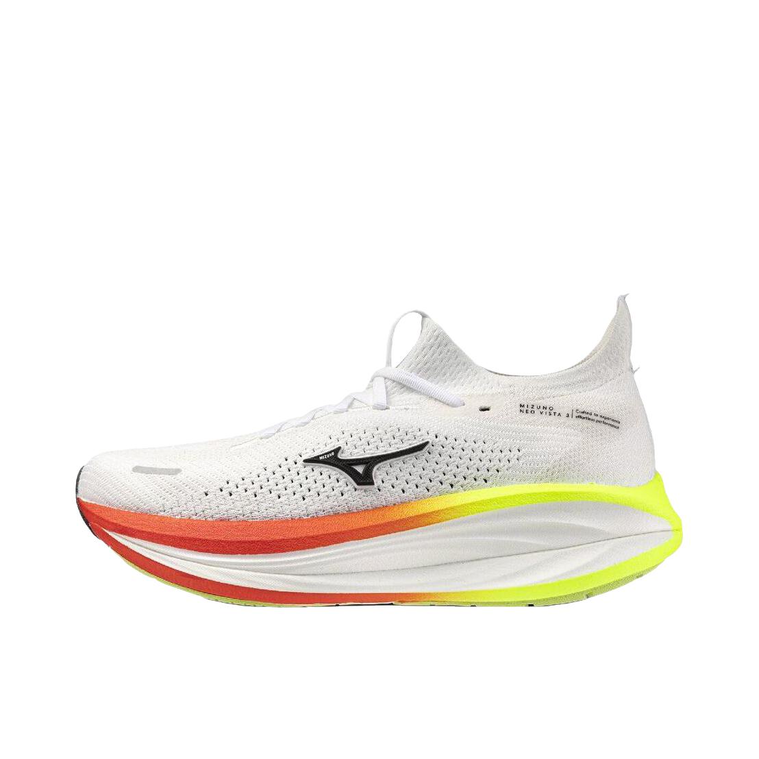 推荐商品：Mizuno/美津浓 Neo Vista 3 跑鞋 厚底圆头舒适百搭 雪白色