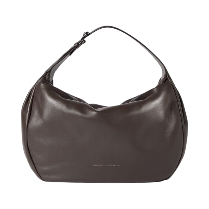 推荐商品：Brunello Cucinelli Boule 纳帕皮革 单肩包