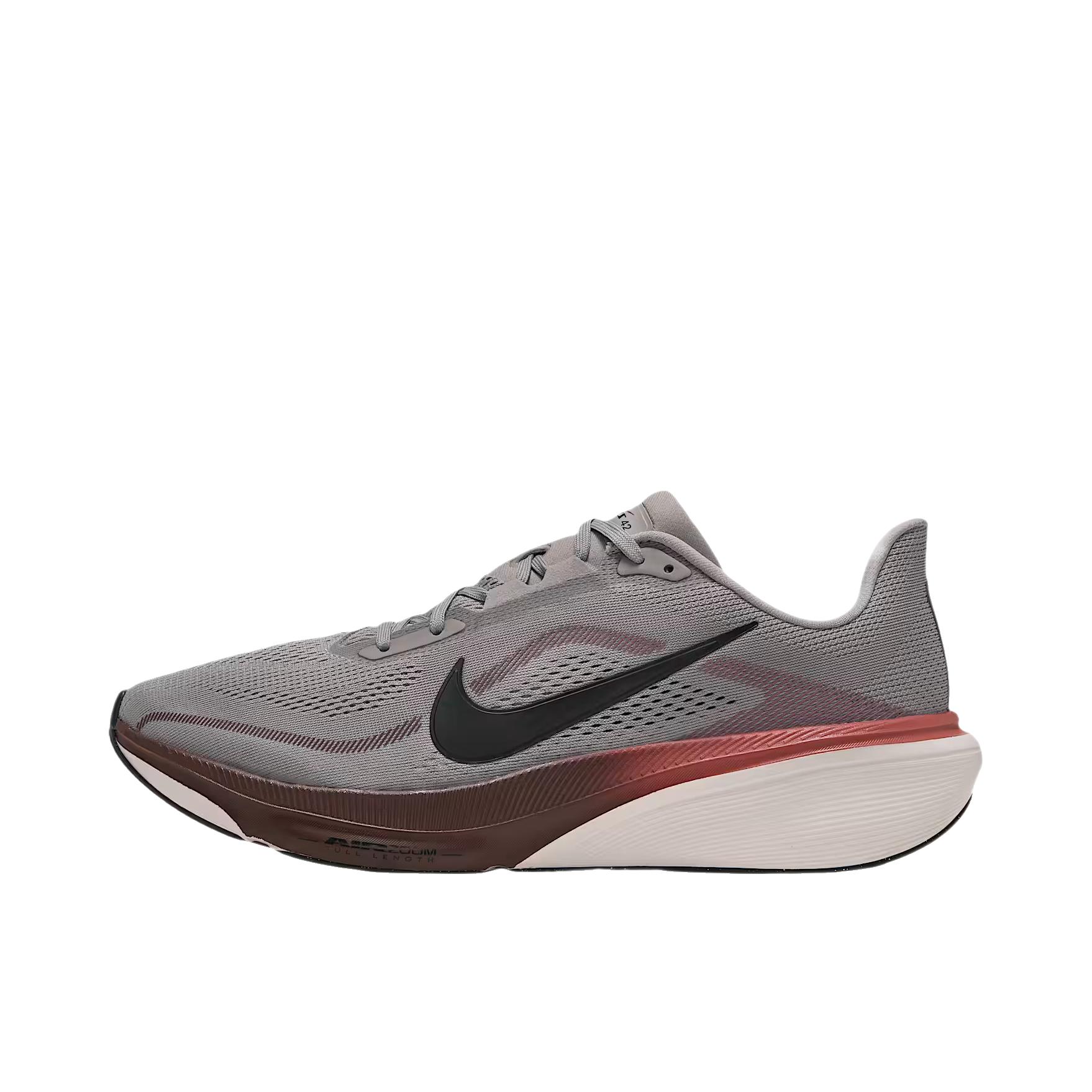 推荐商品：Nike Pegasus 飞马 42 跑鞋 缓震回弹舒适 低帮/学院灰/幻影灰/浅岩石绿/黑色