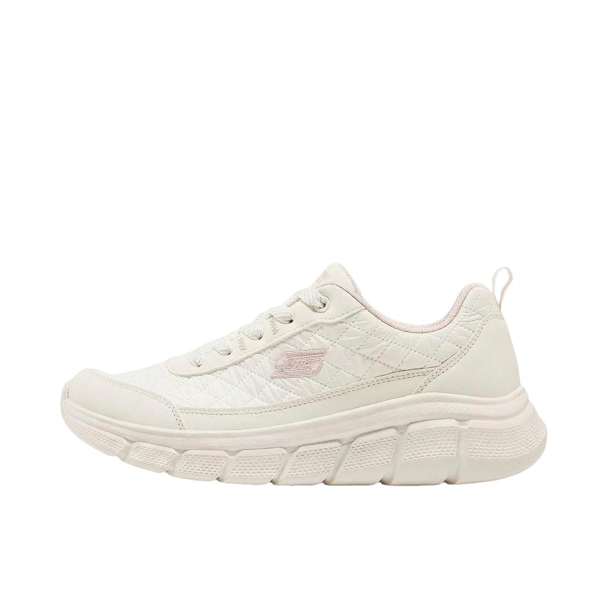 推荐商品：Skechers/斯凯奇 运动休闲鞋 百搭轻便 117093 低帮/女款/乳白色