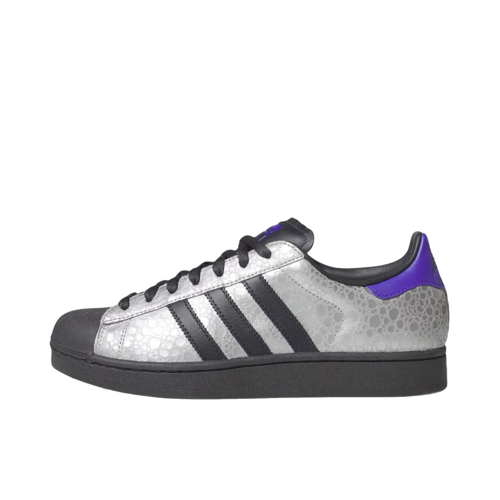 推荐商品：adidas Originals Superstar 2 板鞋 复古防滑耐磨贝壳头贴合圆头支撑 Anthony Edwards联名/低帮/银色