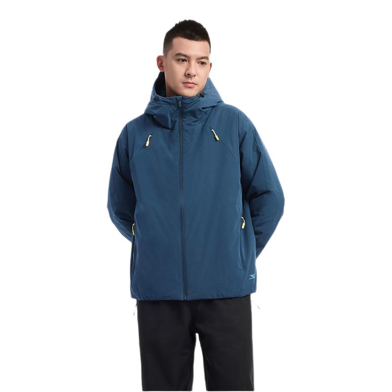 影视飓风 2026AW 保暖连帽拉链棉服 B6-PC01 苍穹蓝