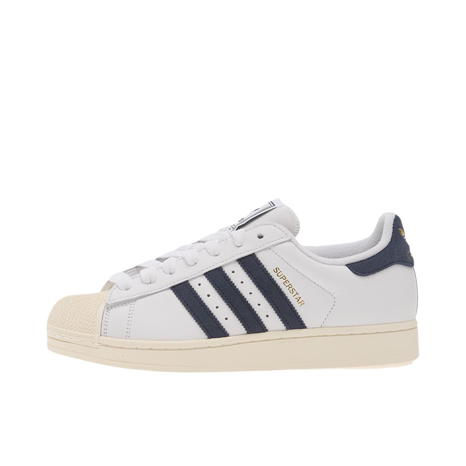 推荐商品：adidas Originals Superstar 2 板鞋 复古防滑耐磨贝壳头贴合圆头支撑 低帮/白色/米色