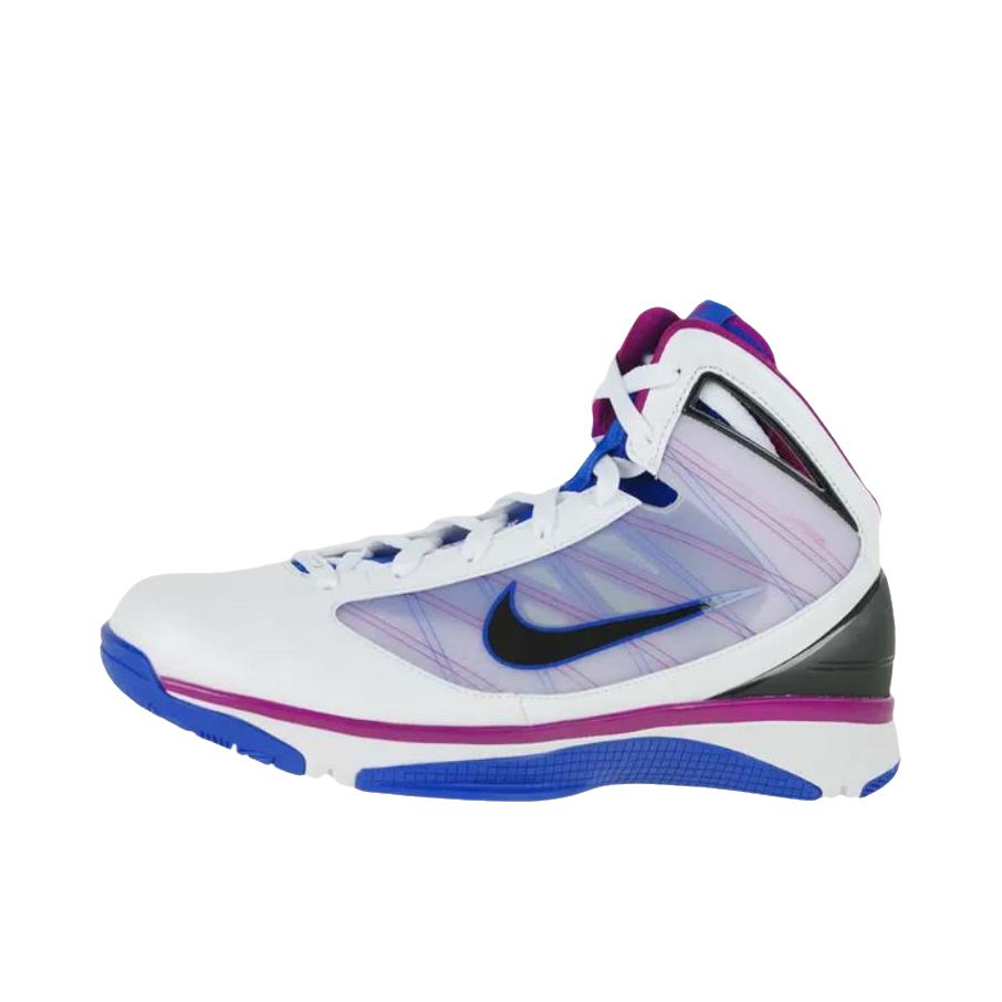 推荐商品：Nike Air Max Hyperize 2009 篮球鞋 奶白色/蓝色 