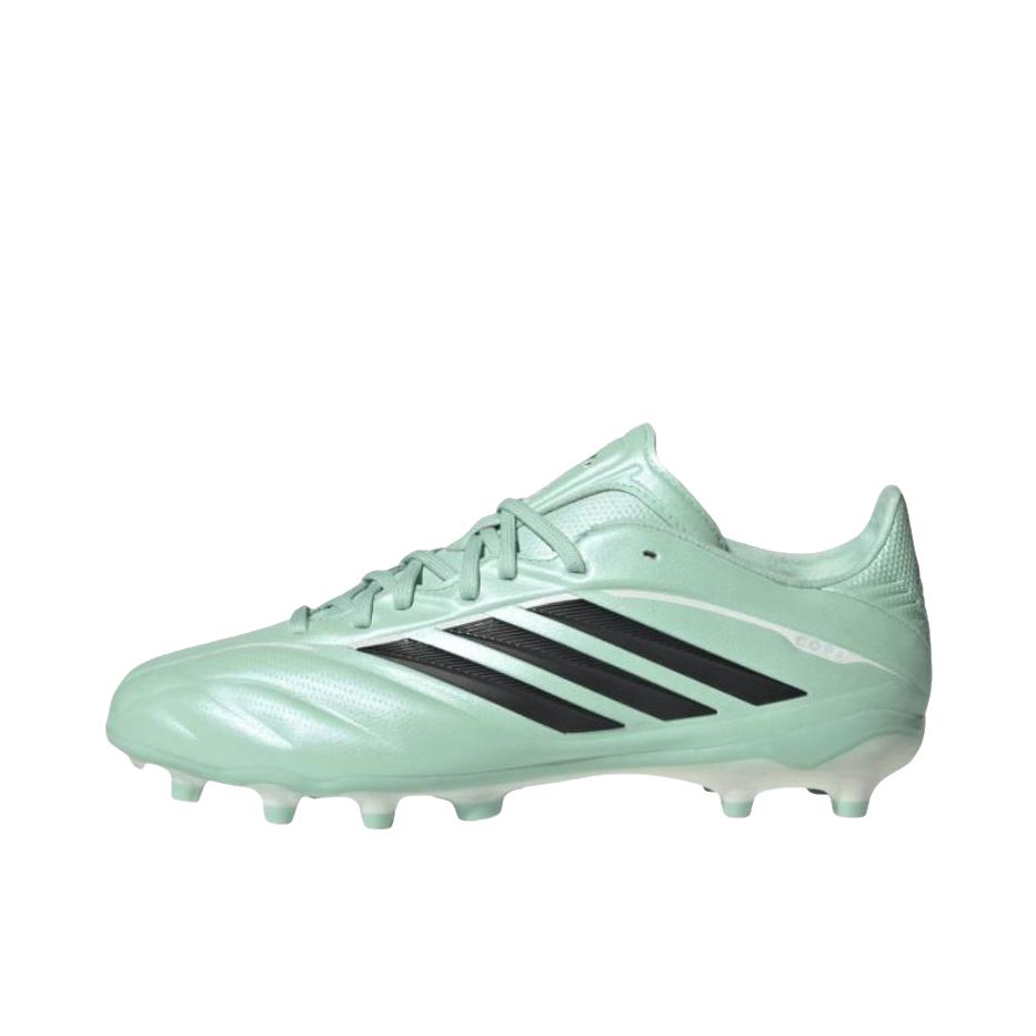 推荐商品：adidas Copa Pure.4 PRO FG 足球鞋 柔软支撑平跟系带贴合 低帮/大童/绿色/黑色