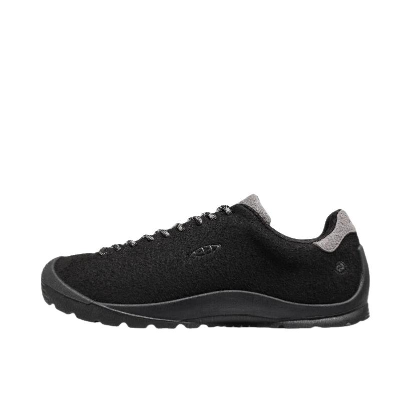 推荐商品：KEEN/科恩 JASPER KM LITE GL 户外休闲鞋 简约通勤百搭 低帮/黑色/钢灰色