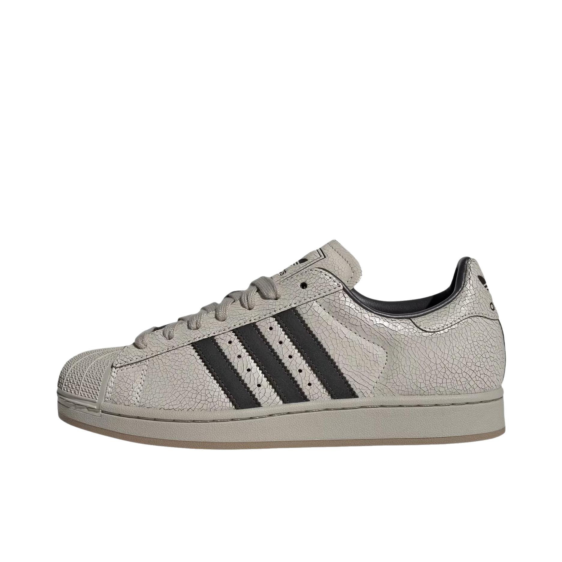 推荐商品：adidas Originals Superstar 2 板鞋 复古防滑耐磨贝壳头贴合圆头支撑 低帮/米色/黑色/浅棕色