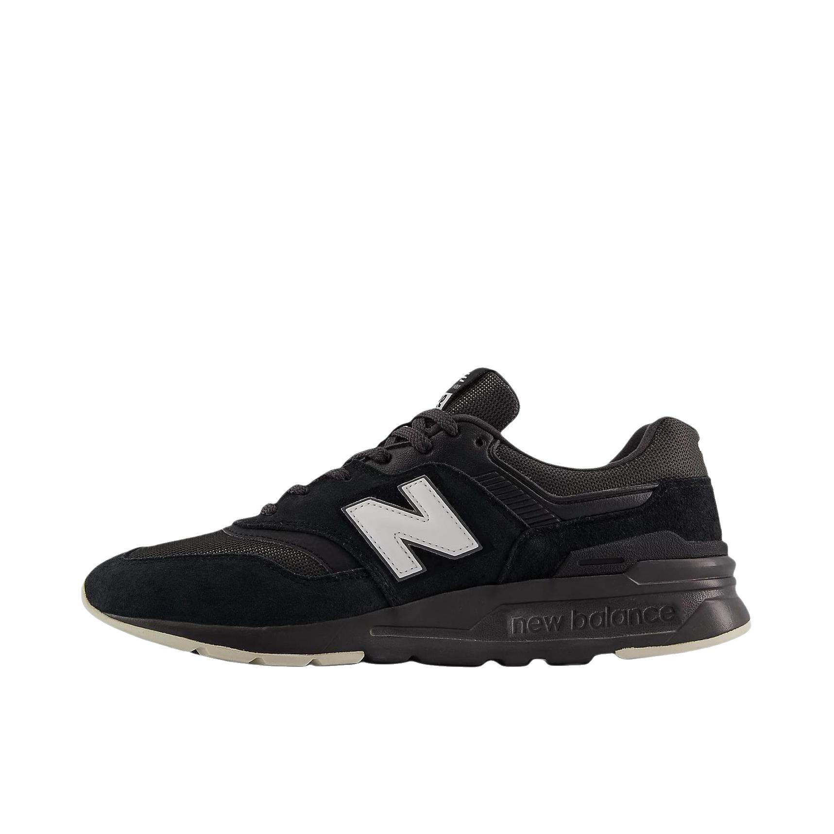 推荐商品：New Balance 997H 跑鞋 防滑耐磨减震轻便网布透气复古百搭 D宽/深黑色