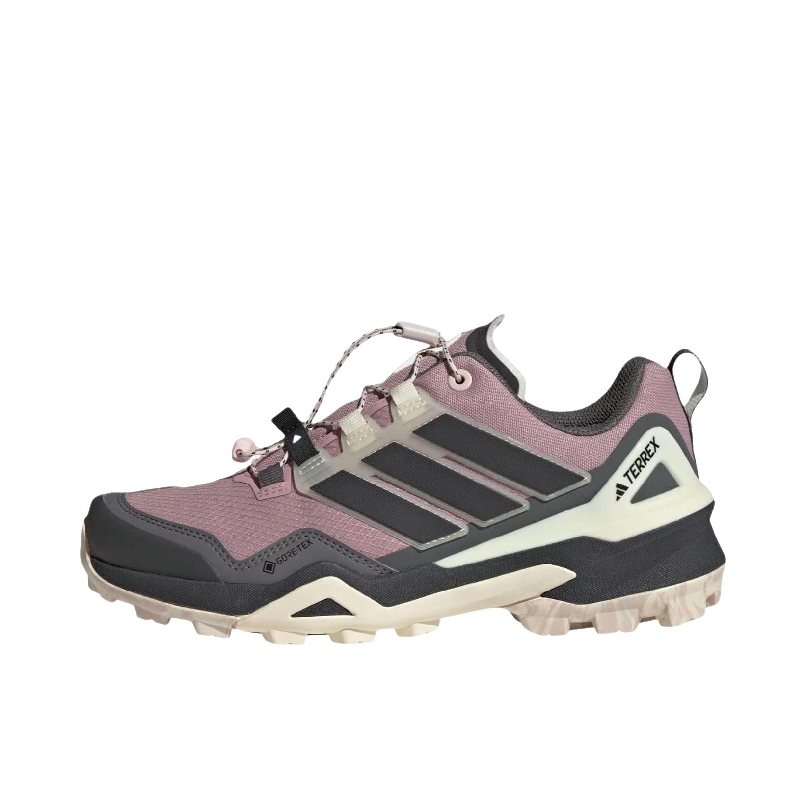 推荐商品：adidas Terrex Skychaser AX5 GORE-TEX CLIMA 徒步鞋 百搭耐磨防水 灰色/紫色/黑色