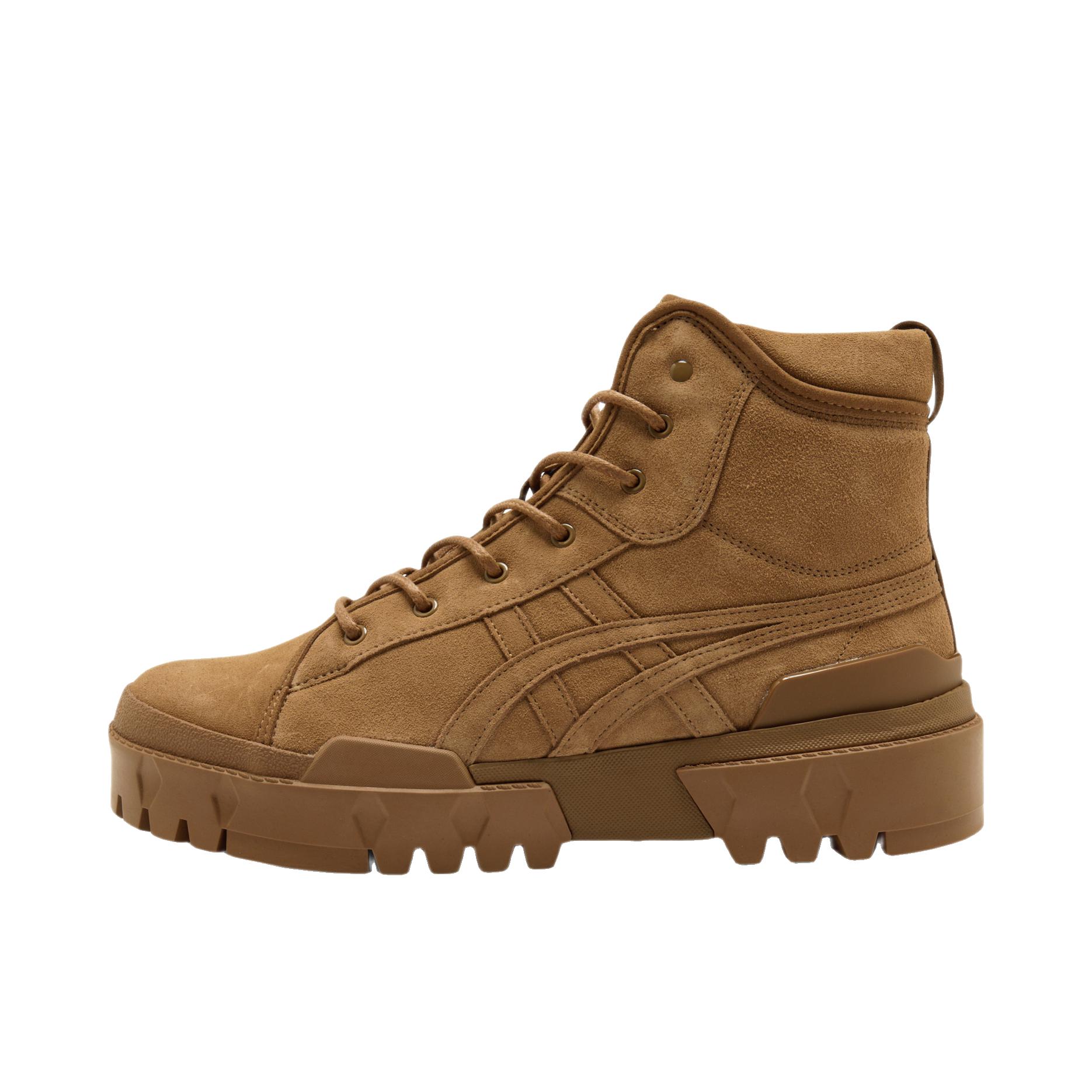 推荐商品：Onitsuka Tiger 鬼塚虎 HMR PEAK G-TX 运动休闲鞋 时尚舒适 高帮/陶土棕