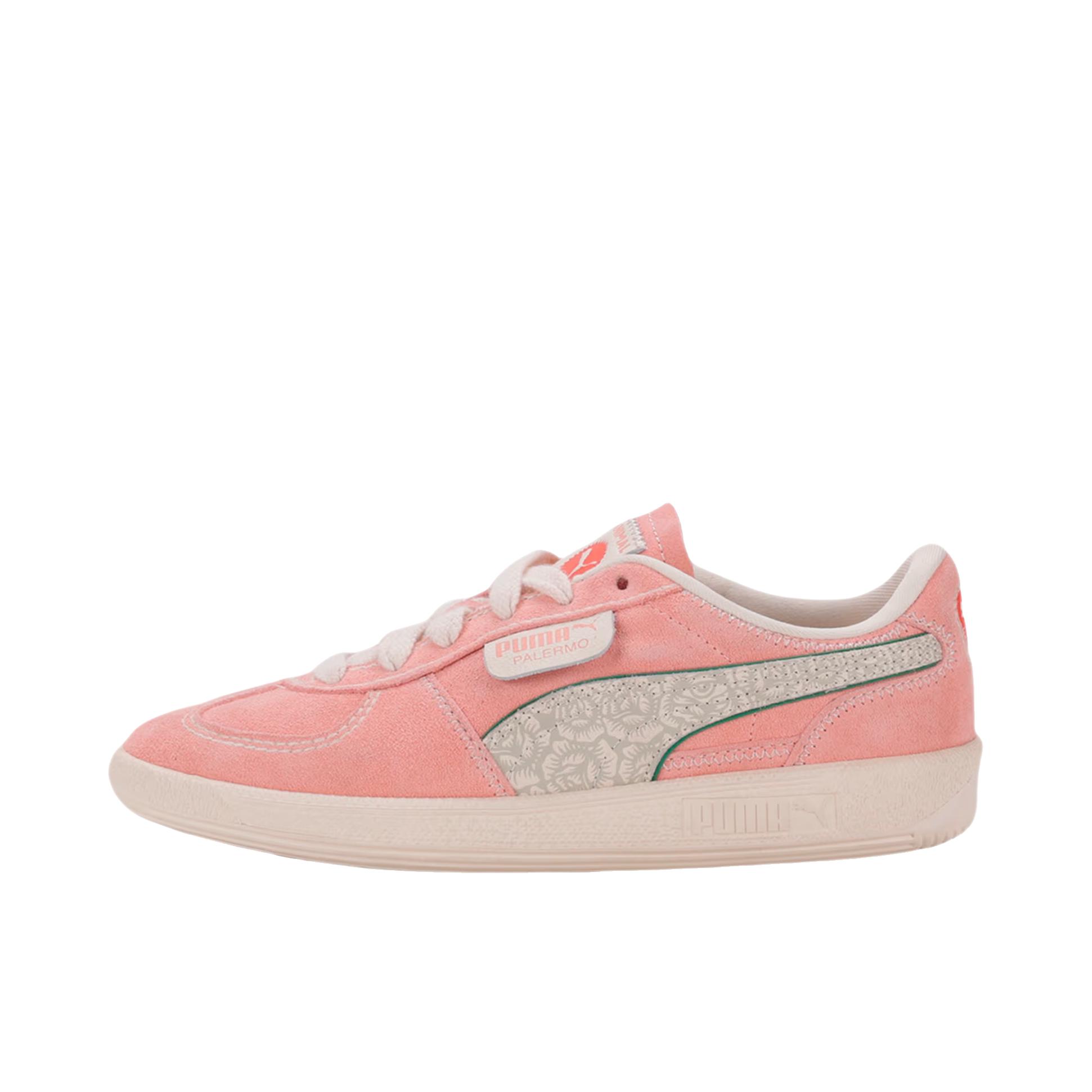 推荐商品：【朴彩英同款】 Puma/彪马 Palermo Og T头鞋 德训鞋 运动休闲鞋 时尚潮流拼接舒适百搭薄底复古 低帮/罂粟粉/糖杏仁/档案绿/红魔 