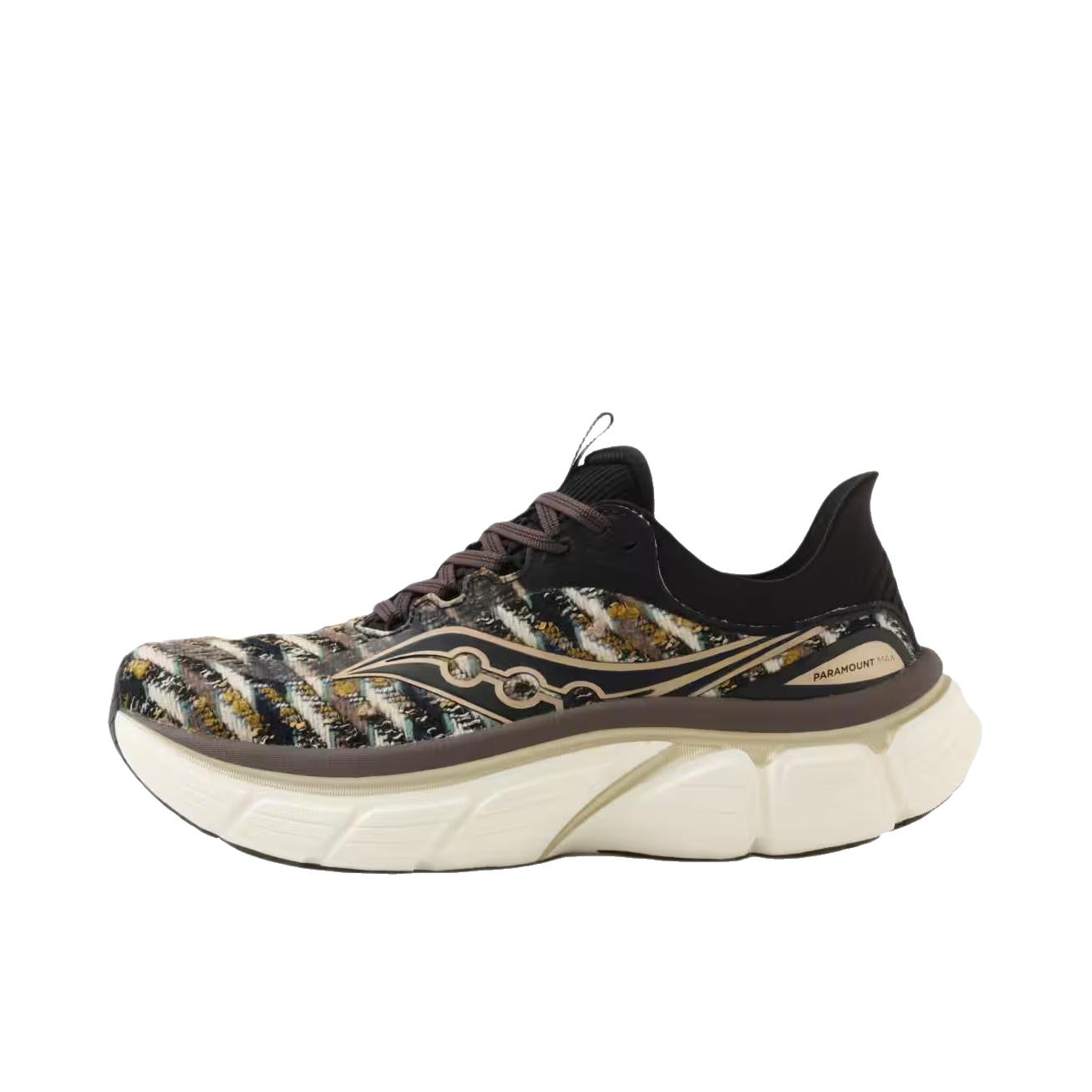 推荐商品：Saucony/索康尼 派拉蒙 Paramount Max 跑鞋 运动舒适 低帮/褐色/黑色