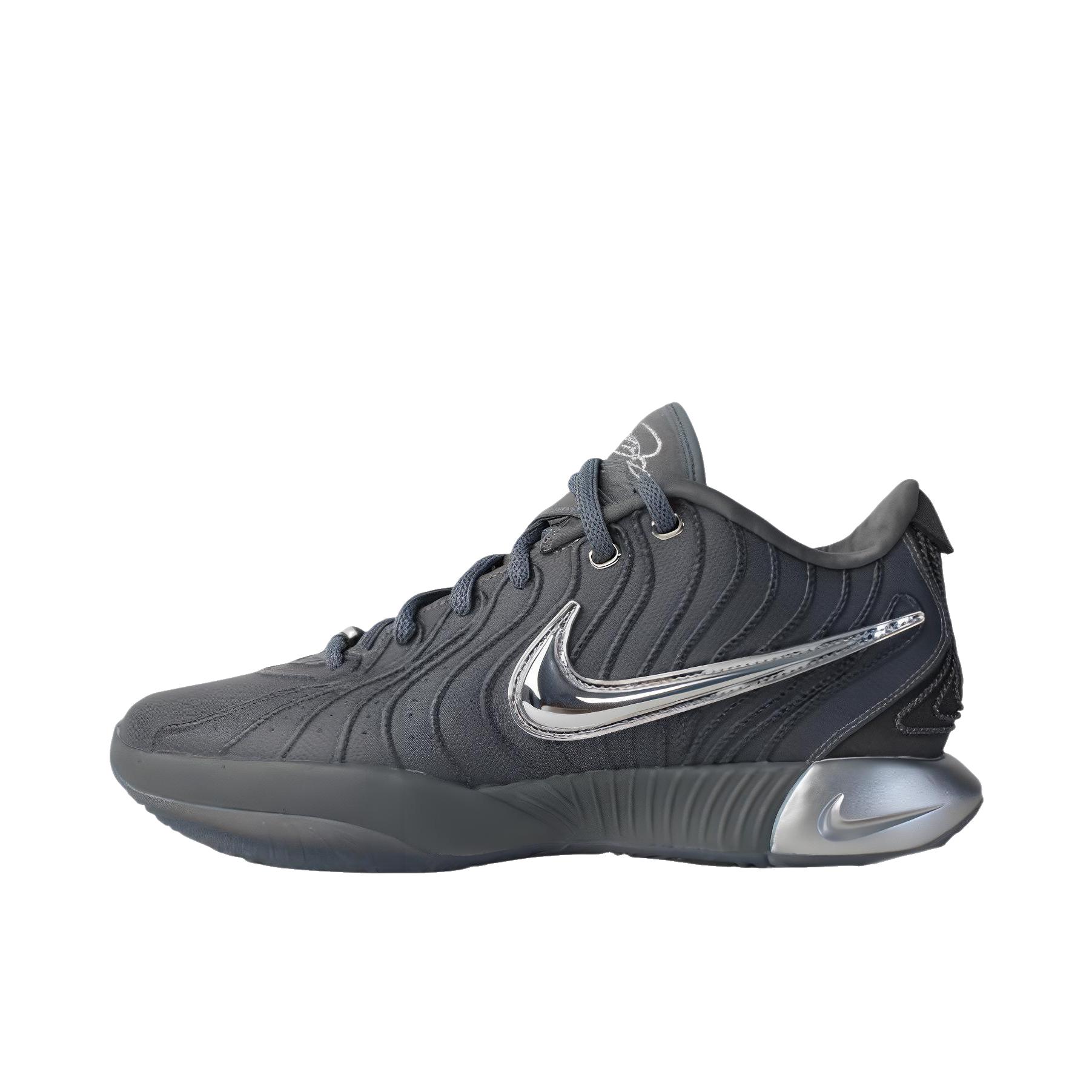 推荐商品：Nike Zoom Lebron 21 詹姆斯 篮球鞋 缓震抗扭耐磨轻便支撑抓地训练 低帮/银色/灰色