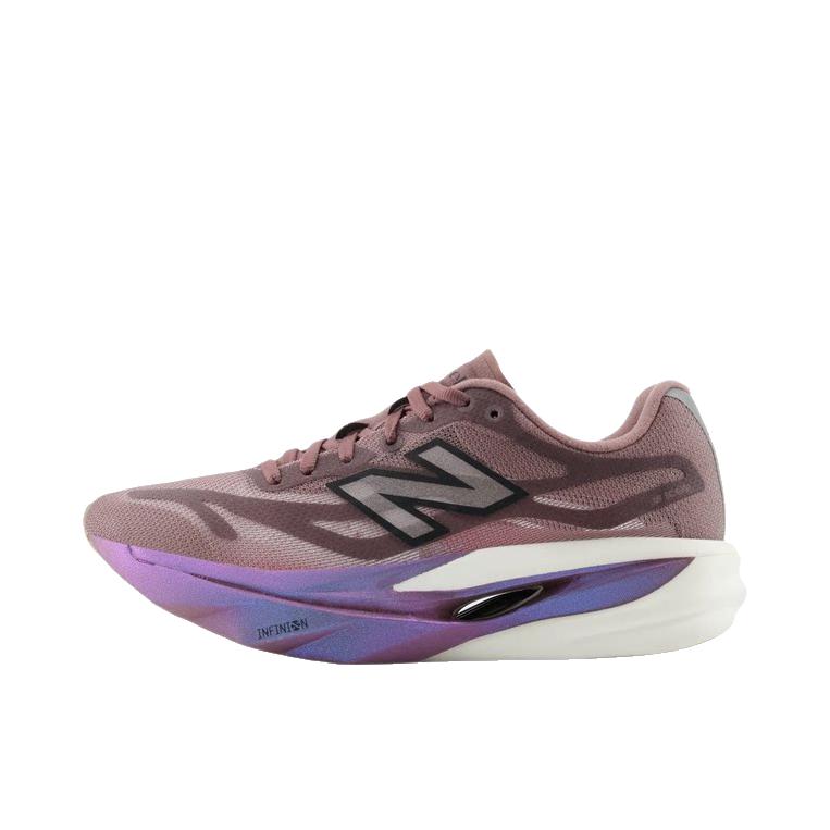 推荐商品：New Balance SuperComp Elite v6 跑鞋 碳板时尚舒适百搭 B宽/女款/灰色/紫色 