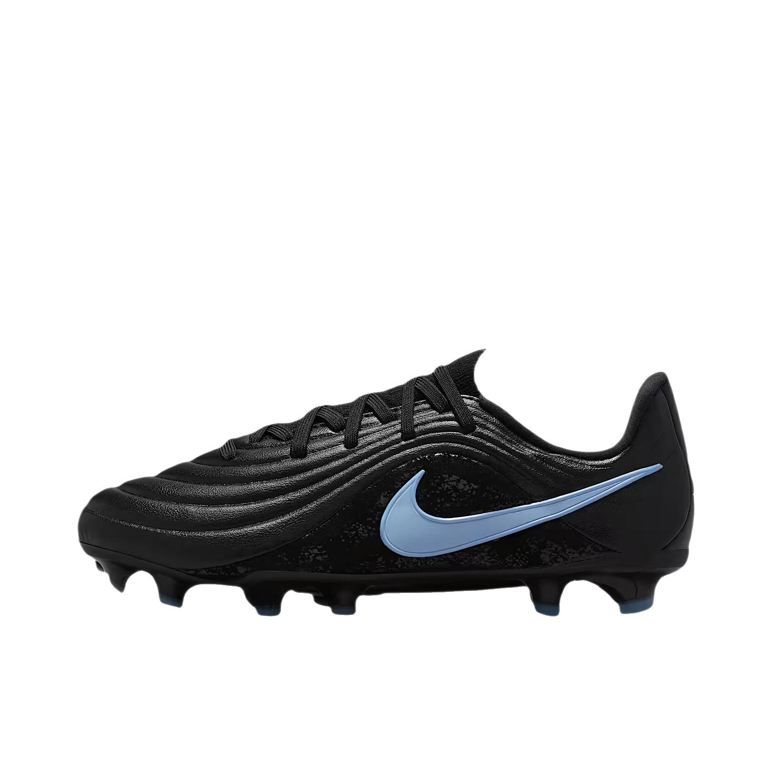 推荐商品：Nike Tiempo Maestro ACADEMY MG/FG 足球鞋 混钉耐磨人造草地贴合 低帮/大童/黑色/冰蓝色