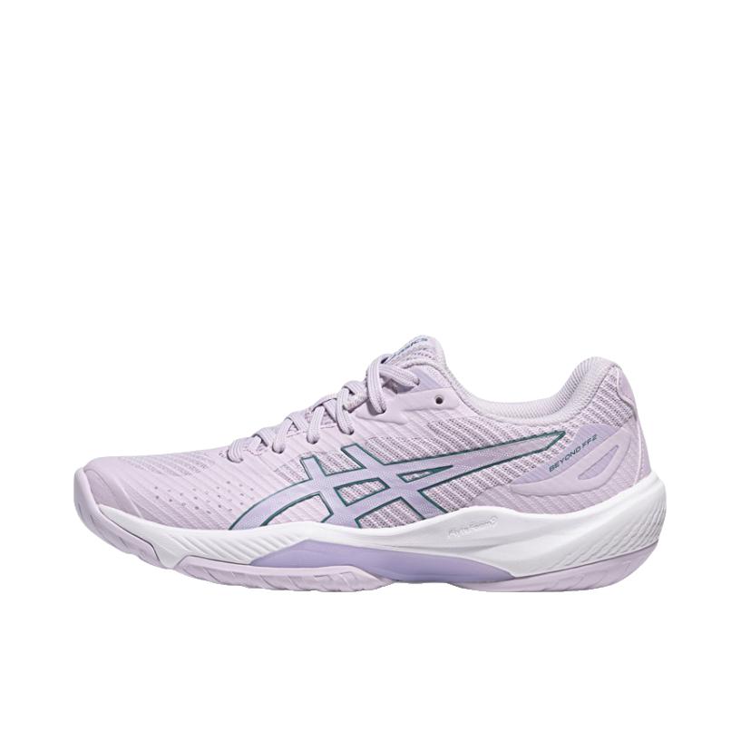 推荐商品：Asics/亚瑟士 BEYOND FF 2 羽毛球鞋 轻量地板防滑 低帮/紫色