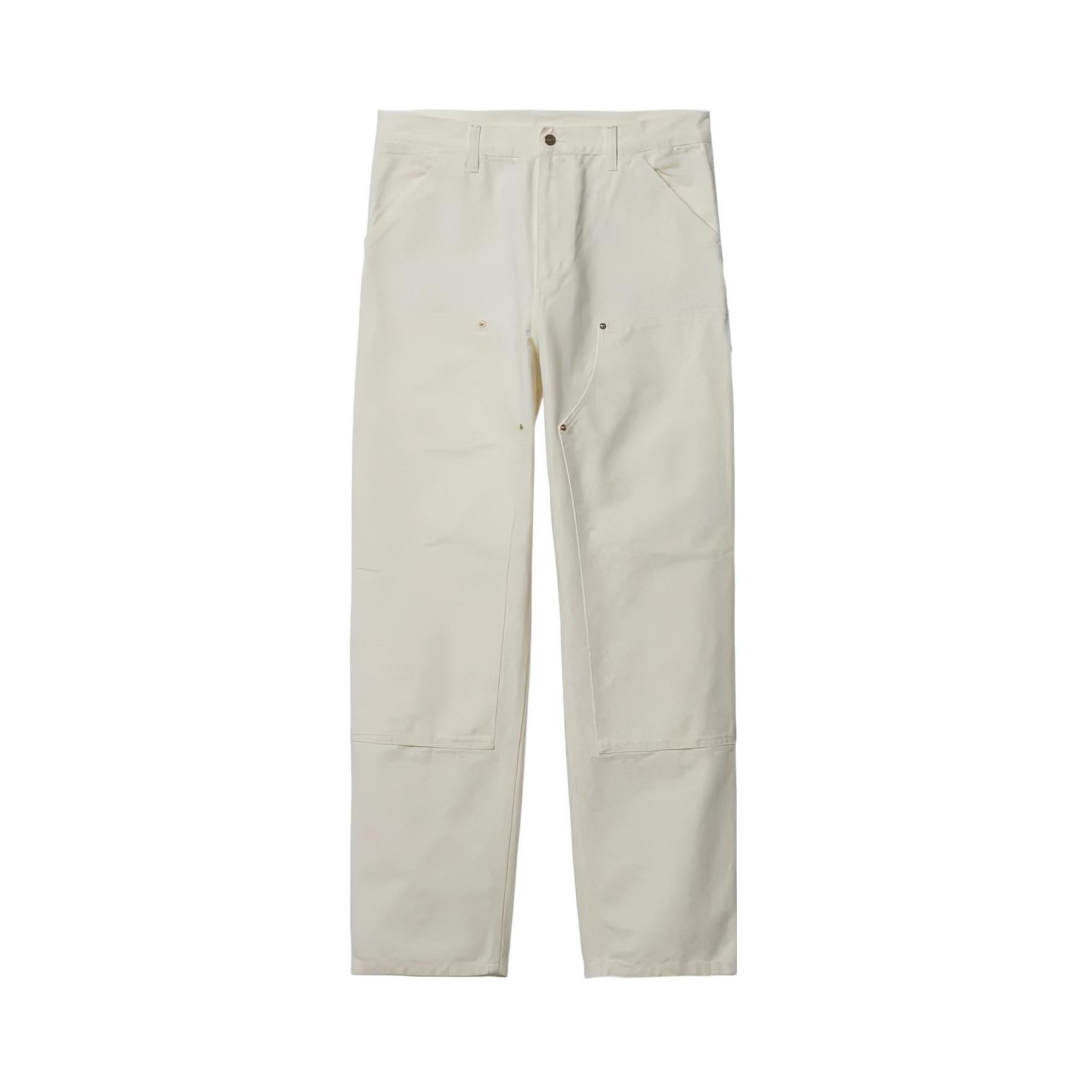 Carhartt/卡哈特 纯色系扣直筒适中双膝休闲长裤 男女同款
