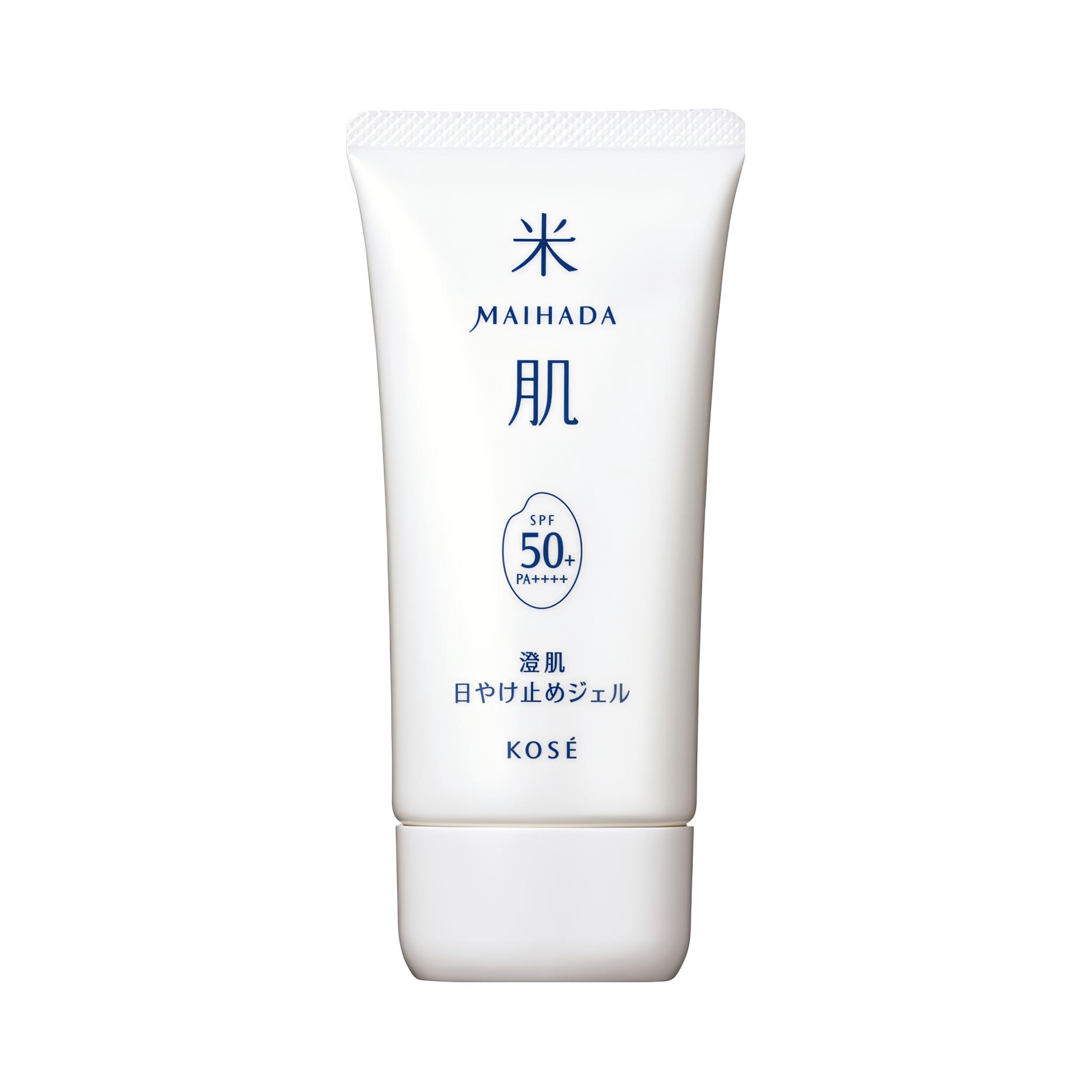 推荐商品：maihada/米肌 澄肌清透面部适用防晒霜 SPF50+/PA++++