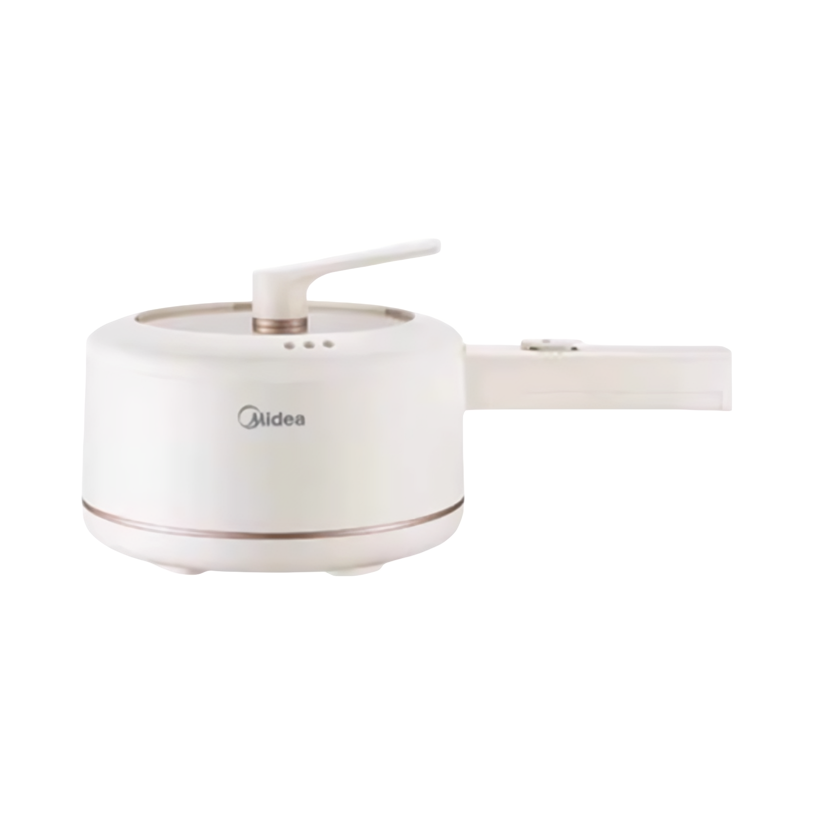 推荐商品：Midea/美的 电火锅 1.6L 家用 宿舍学生 一人食 煮面 多功能 蒸煮一体锅 泡面 小功率 带蒸笼 双档调节