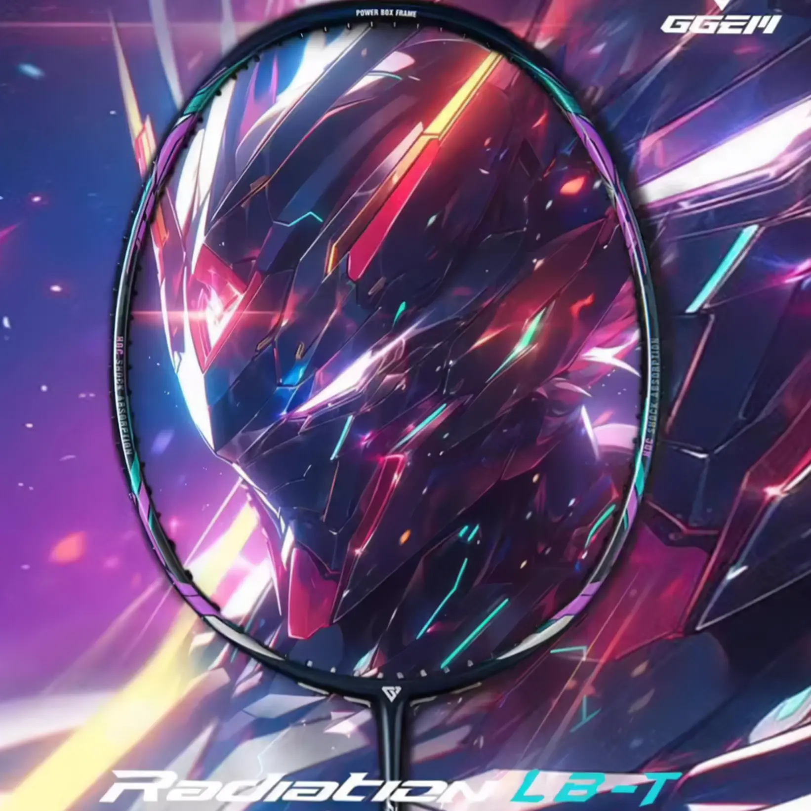 推荐商品：聚将 radiation系列 LB-T 进攻型 全碳纤维 羽毛球拍