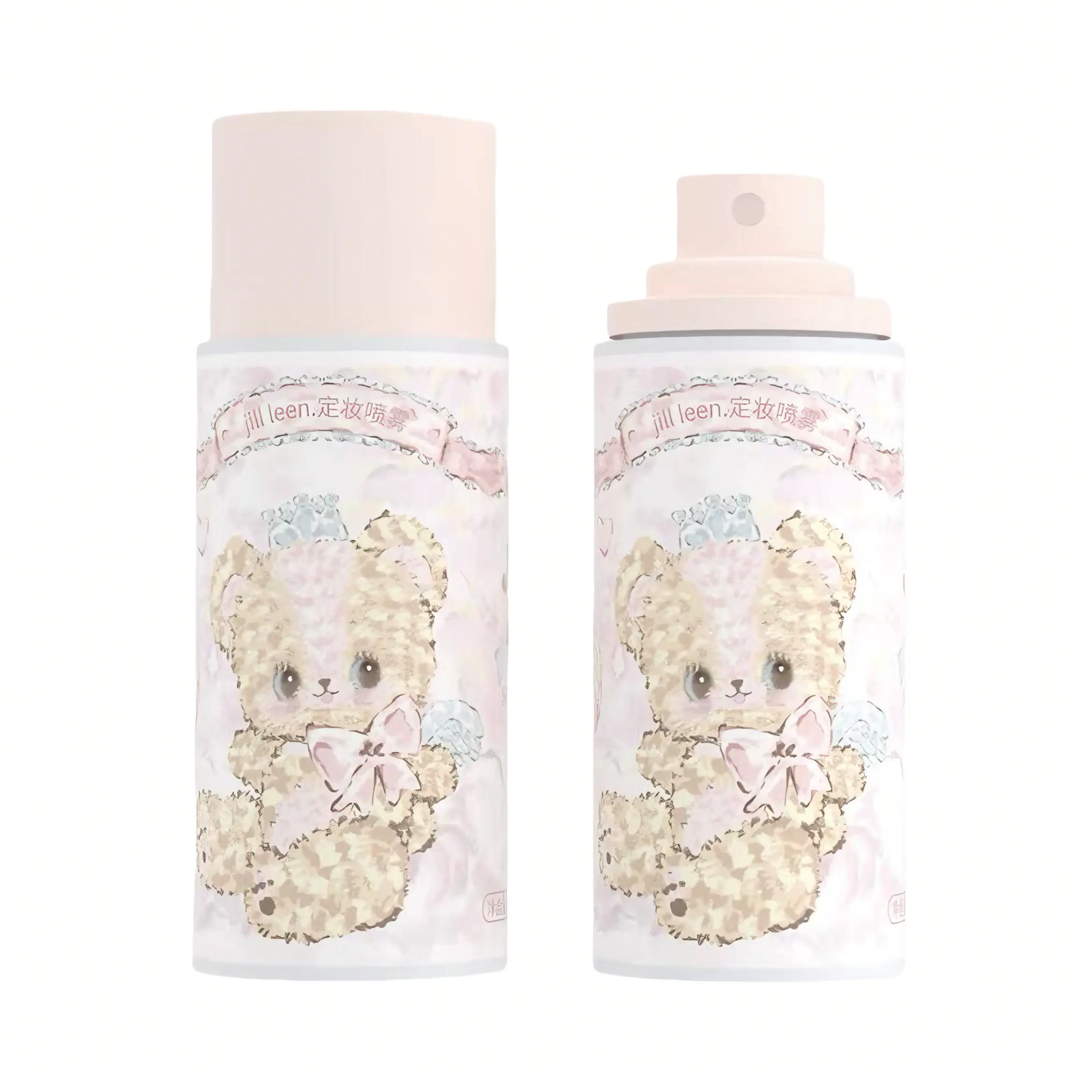 推荐商品：JILL LEEN 奶油小熊定妆喷雾 防水轻薄长效保湿补水