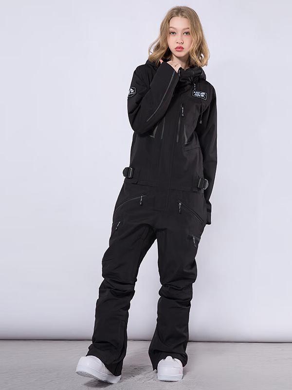 推荐商品：MUTUSNOW/牧途雪  防水保暖连体单双板滑雪服 男女同款 RSA22724 黑/女
