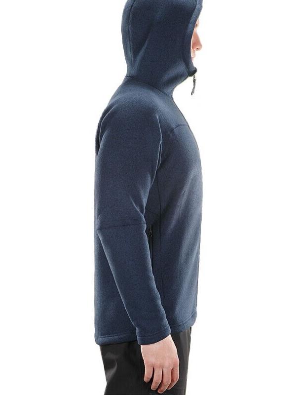 推荐商品：Haglofs 带帽抓绒衫 603727 蓝