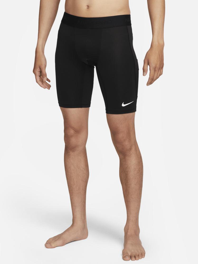 推荐商品：Nike Dri-Fit速干针织松紧腰修身耐磨短裤紧身裤 FB7964 黑/白