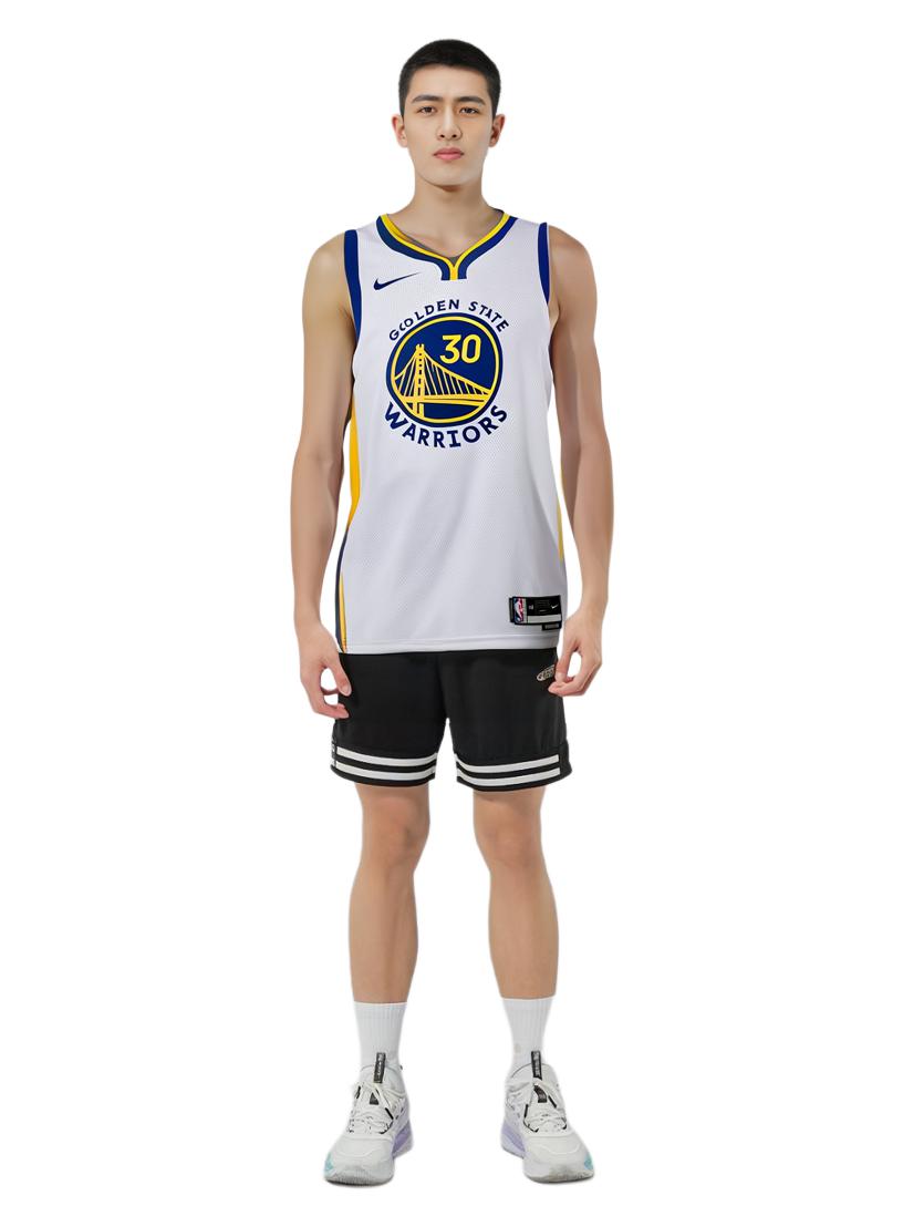 推荐商品：Nike NBA库里 金州城市限定勇士队 速干无袖圆领30号球衣 22-23/Association/SW