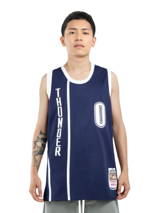 推荐商品：Mitchell Ness 威斯布鲁克 雷霆队 0号球衣 15-16/Hardwood Classics/SW
