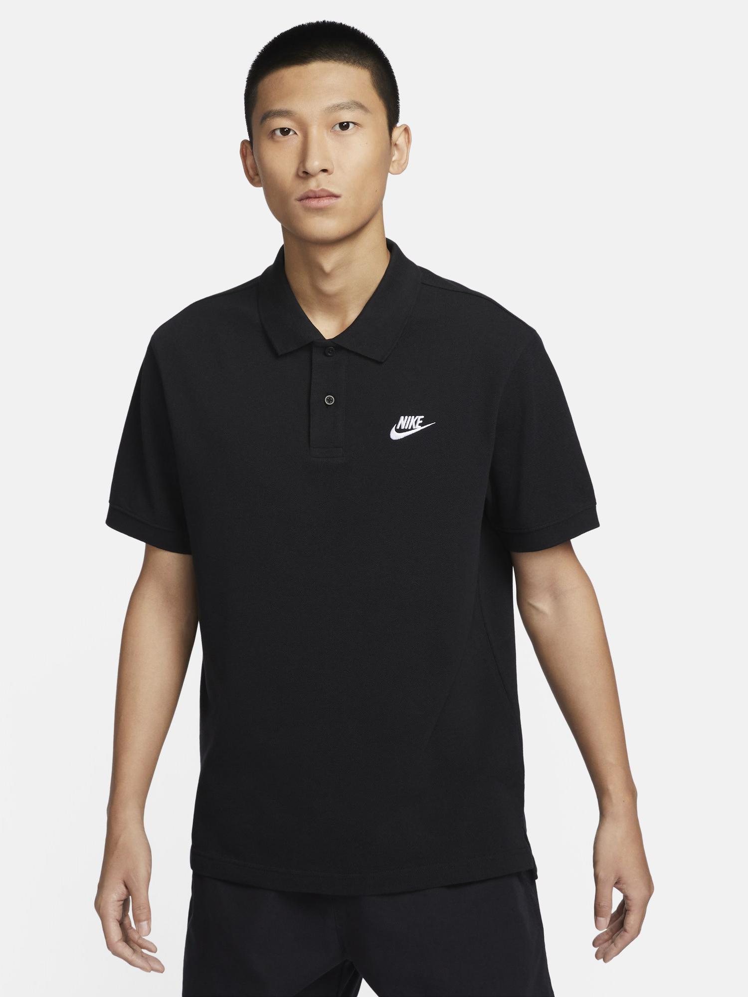 Nike Sportswear 手工不可思议直筒学院风搞怪刺绣图案拼接微标翻领透气棉质套头短袖Polo衫 CJ4457