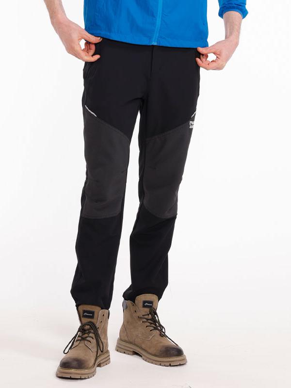 推荐商品：Alpint Mountain/埃尔蒙特  防水防风透气三防冲锋裤 630-203 黑