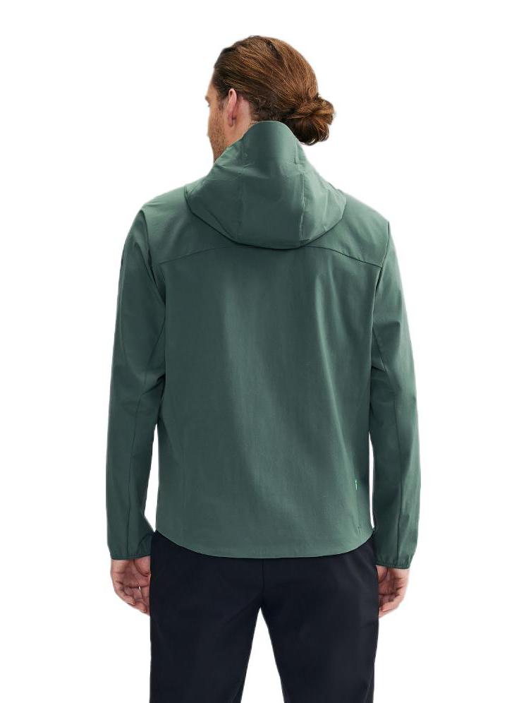 推荐商品：VAUDE/巍德  防风防水耐磨连帽冲锋衣 VG2426101 森林绿