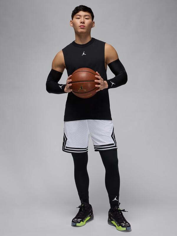 Jordan Brand Sport Dri FIT 2024SS 针织速干开衩纯色圆领套头无袖快干修身排汗吸湿背心 FN5857