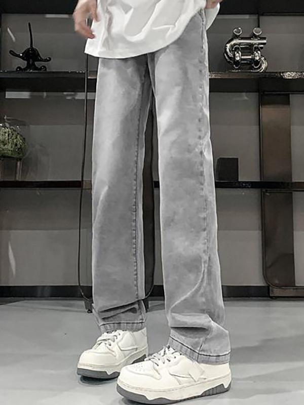 Forever21 2024SS 美式直筒垂感修身系带水洗做旧废土风阔腿纯色弹力微喇中腰加绒加厚牛仔长裤 F21-ZY740 FDW-JW909黄泥染